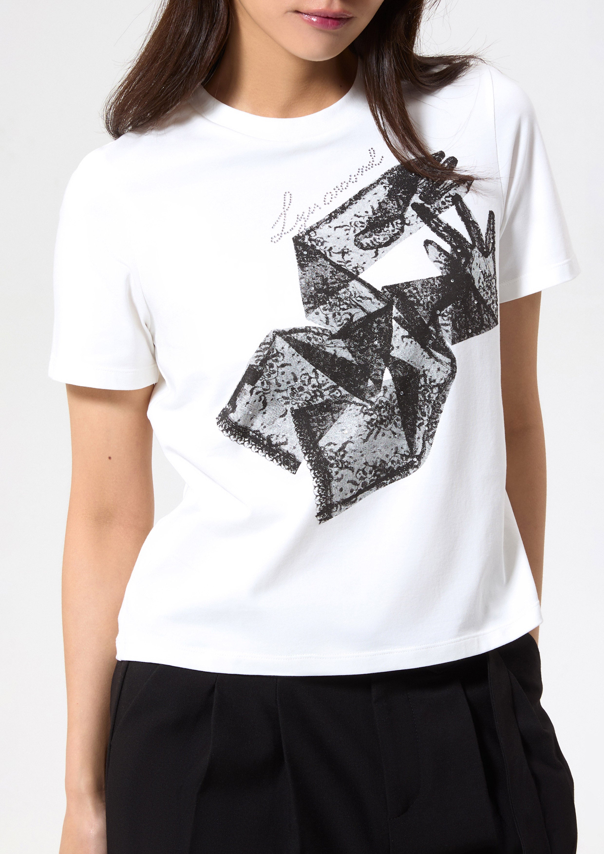 เสื้อยืดแขนสั้นพิมพ์ลาย คอลเลกชัน Working on Board