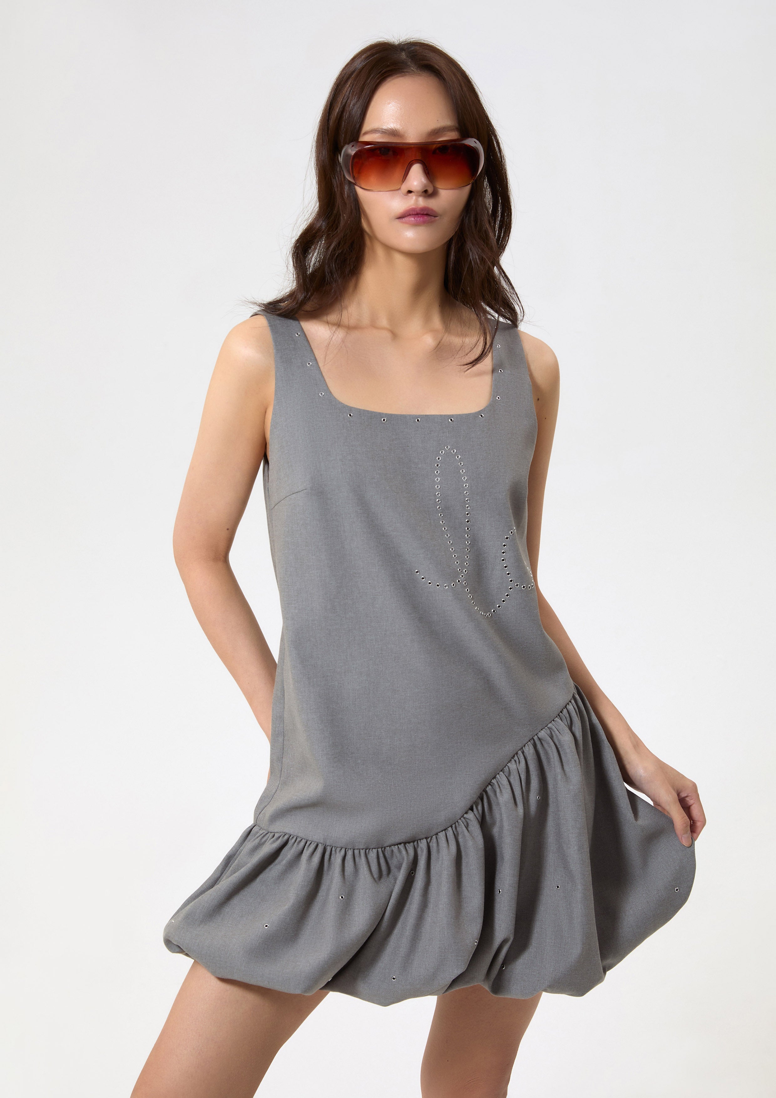 เดรสสั้นกระโปรงทรงพอง คอลเลกชัน Working on Board