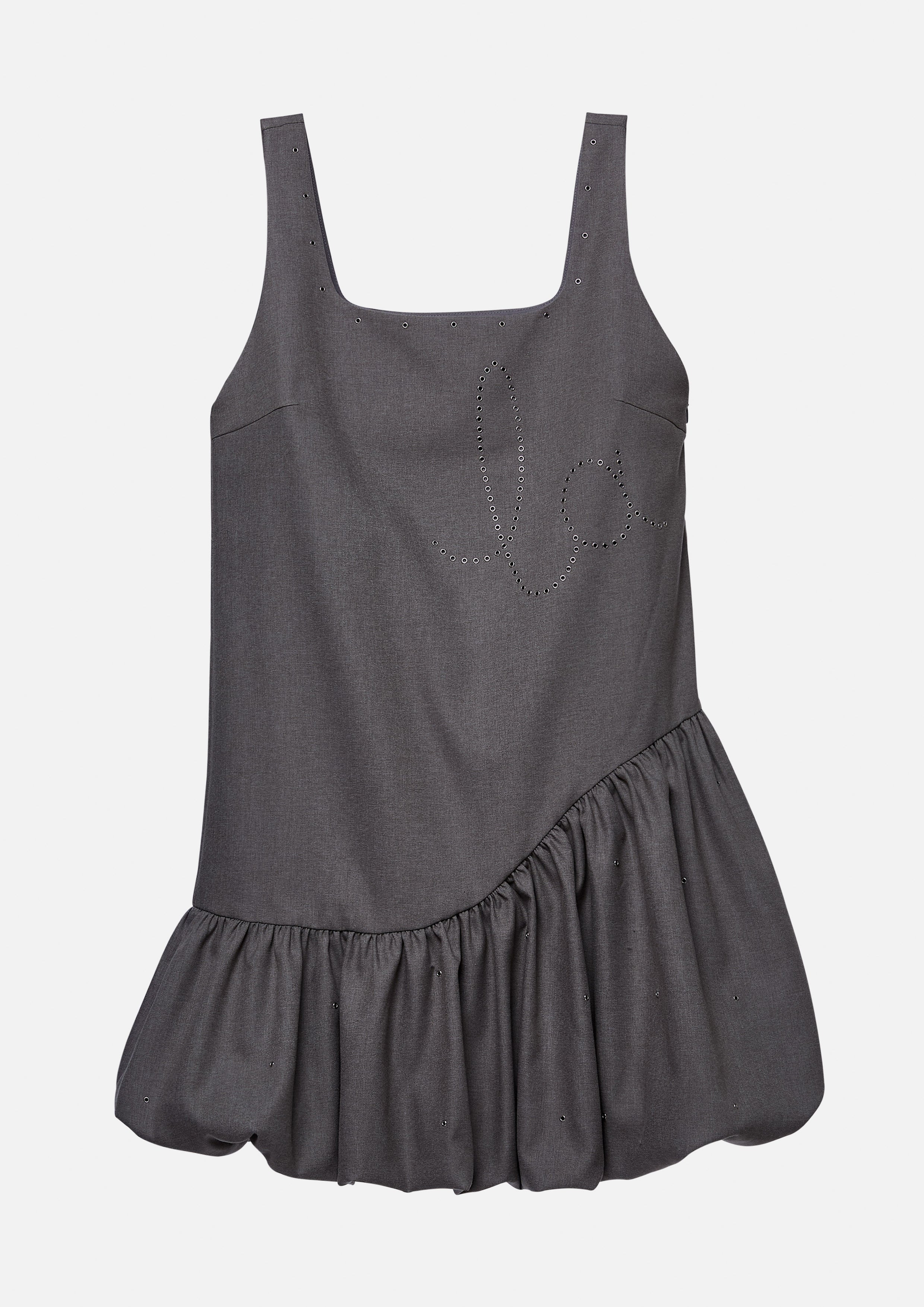 Puff Skirt Mini Dress Working on Board