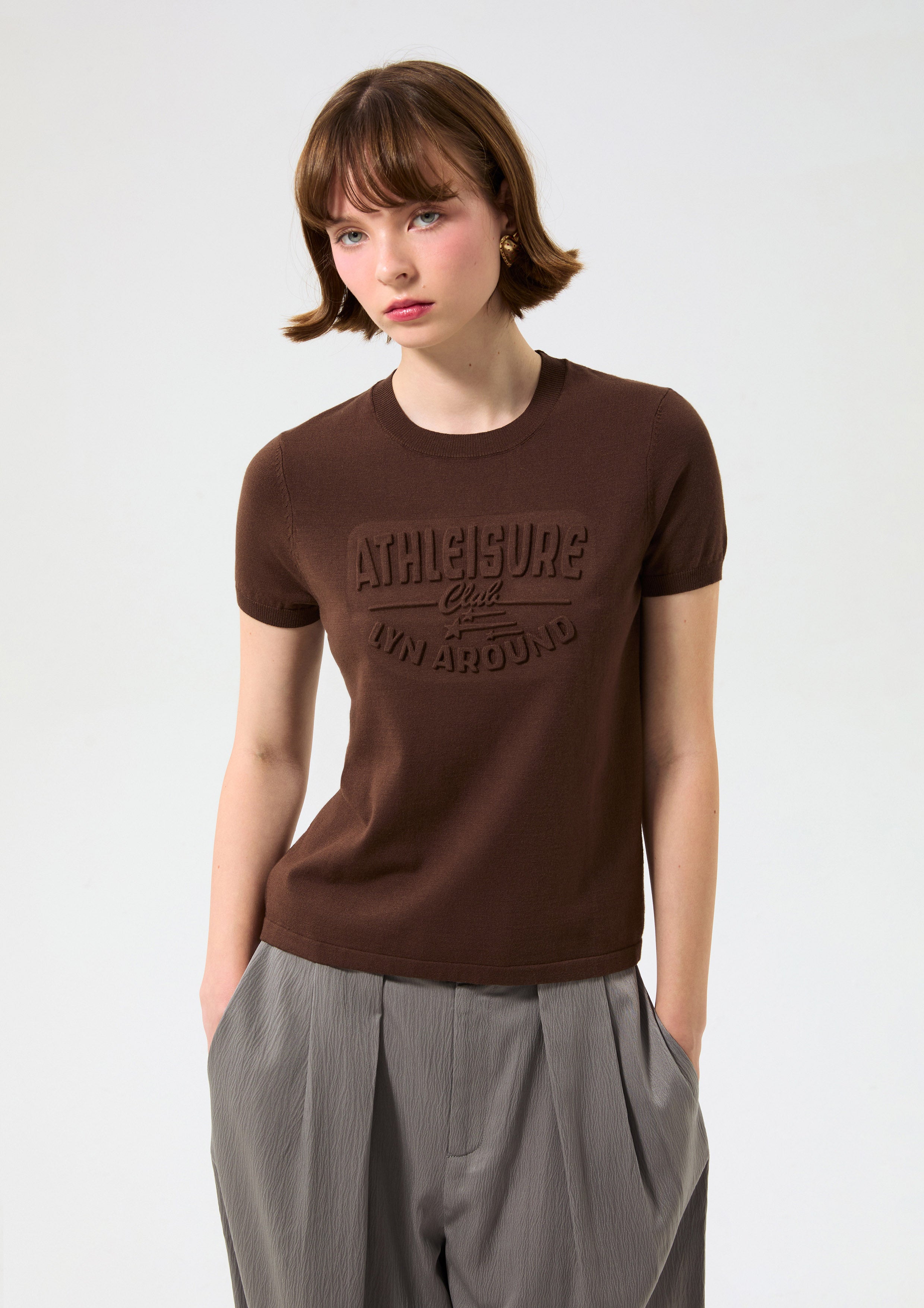 เสื้อยืดแขนสั้นปั๊มลาย คอลเลกชัน Like a Virgin