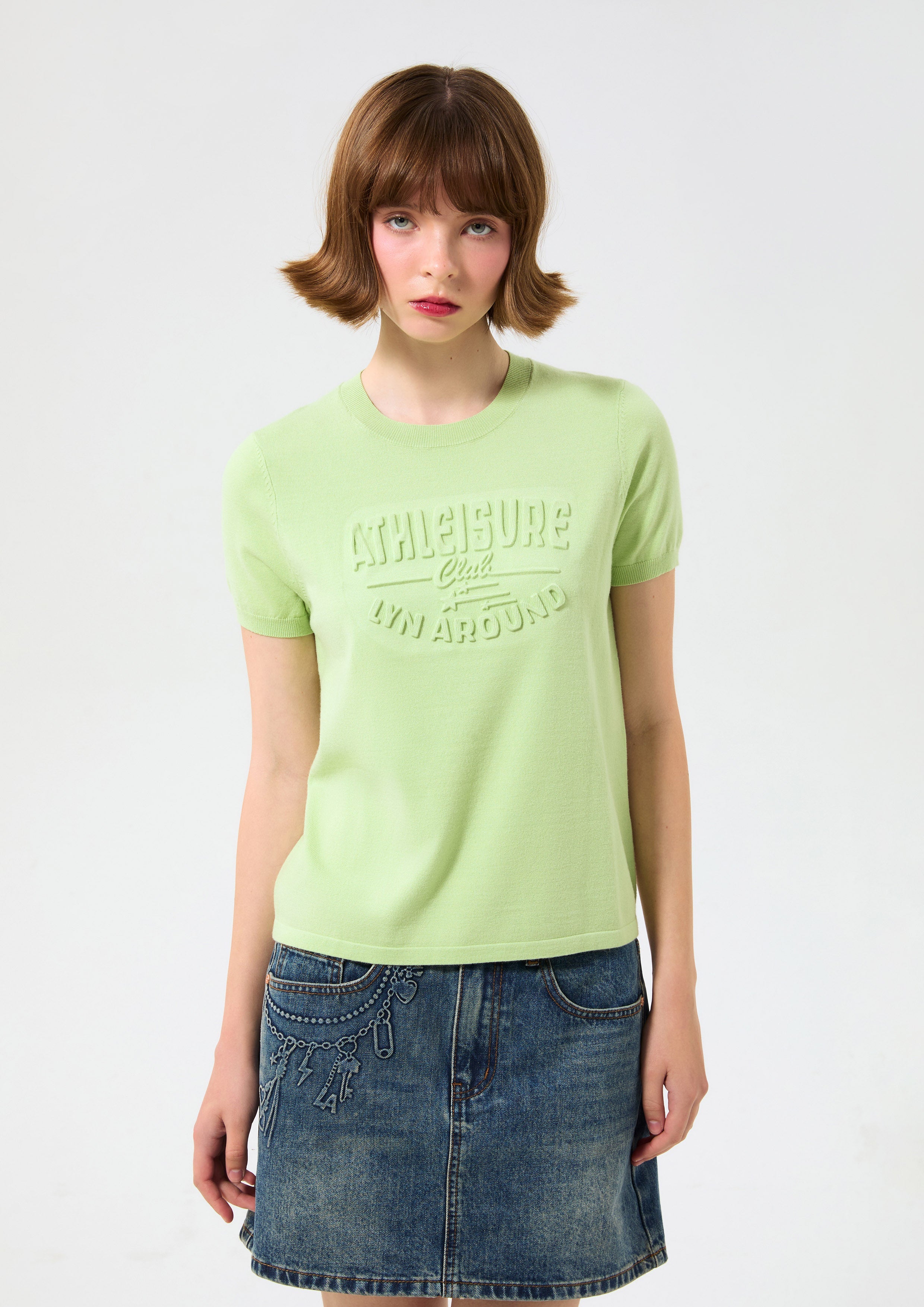 เสื้อยืดแขนสั้นปั๊มลาย คอลเลกชัน Like a Virgin