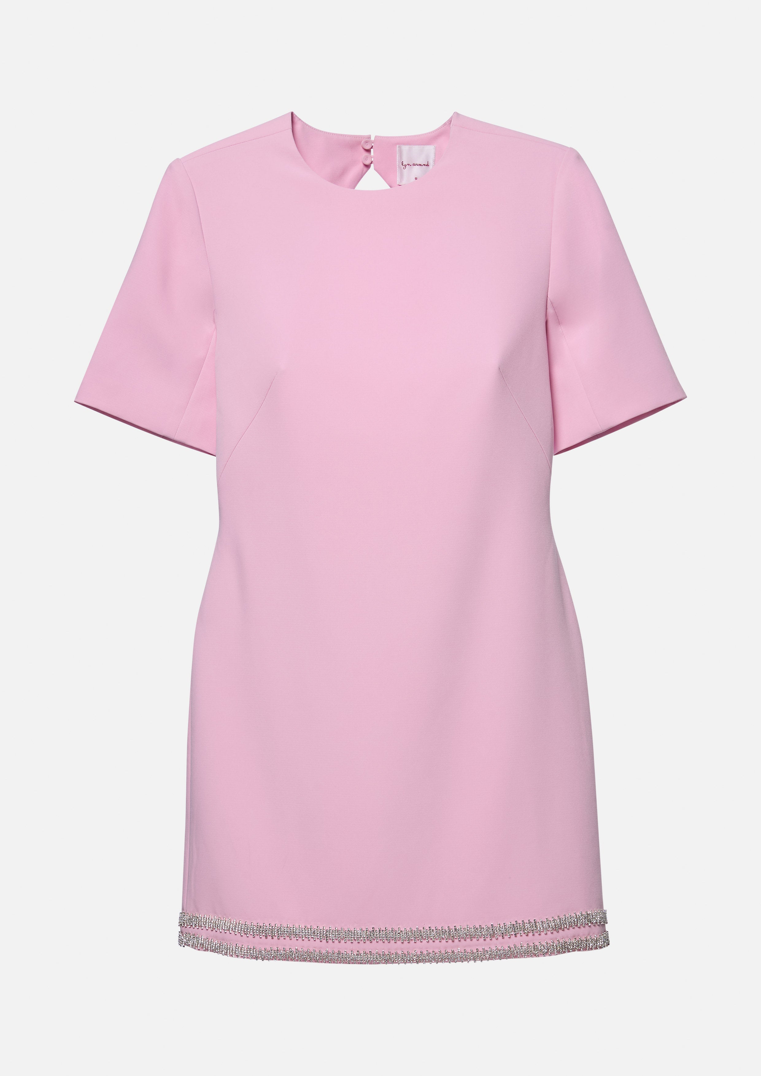 เดรสสั้นชายกระโปรงแต่งคริสตัล คอลเลกชัน The Icon Queen