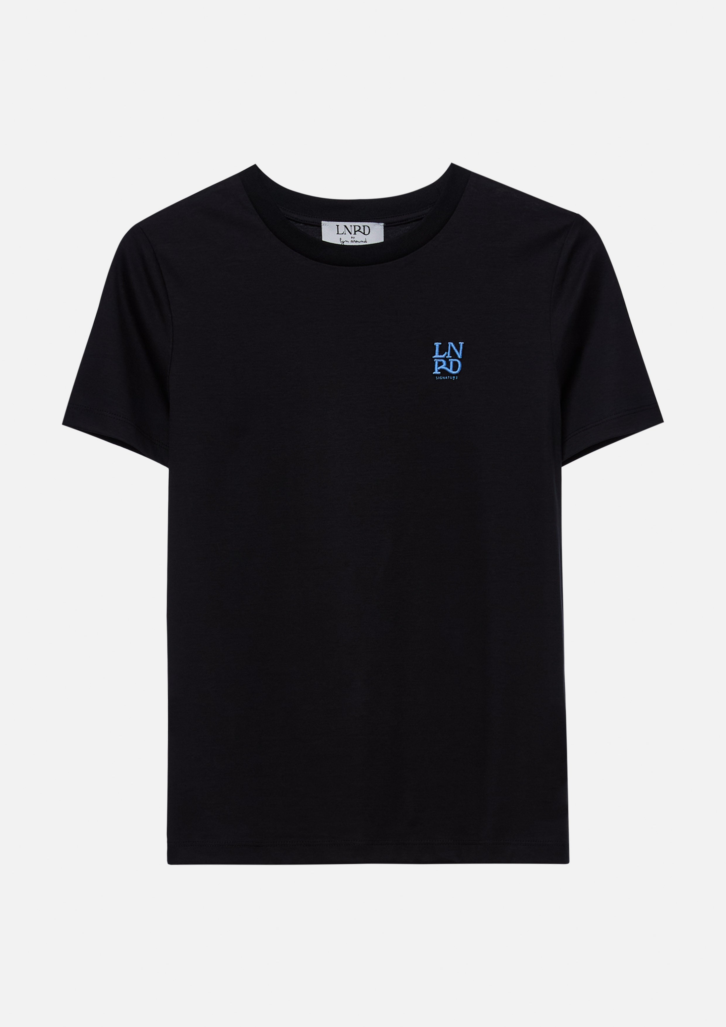 เสื้อยืดแขนสั้น ปักโลโก้ คอลเลกชัน LNRD Signature