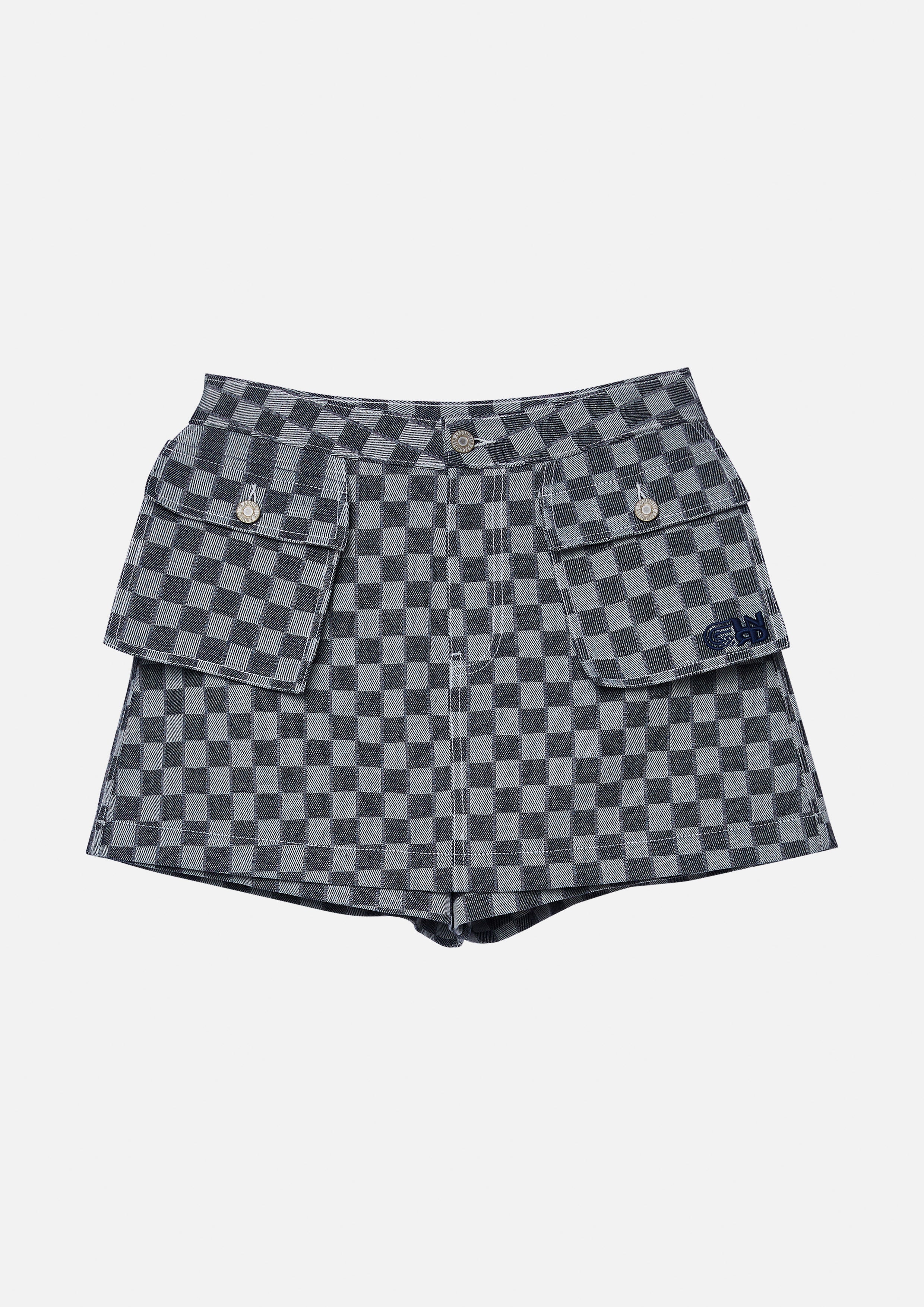 กระโปรงกางเกงลายตาราง คอลเลกชัน Speed Voyard