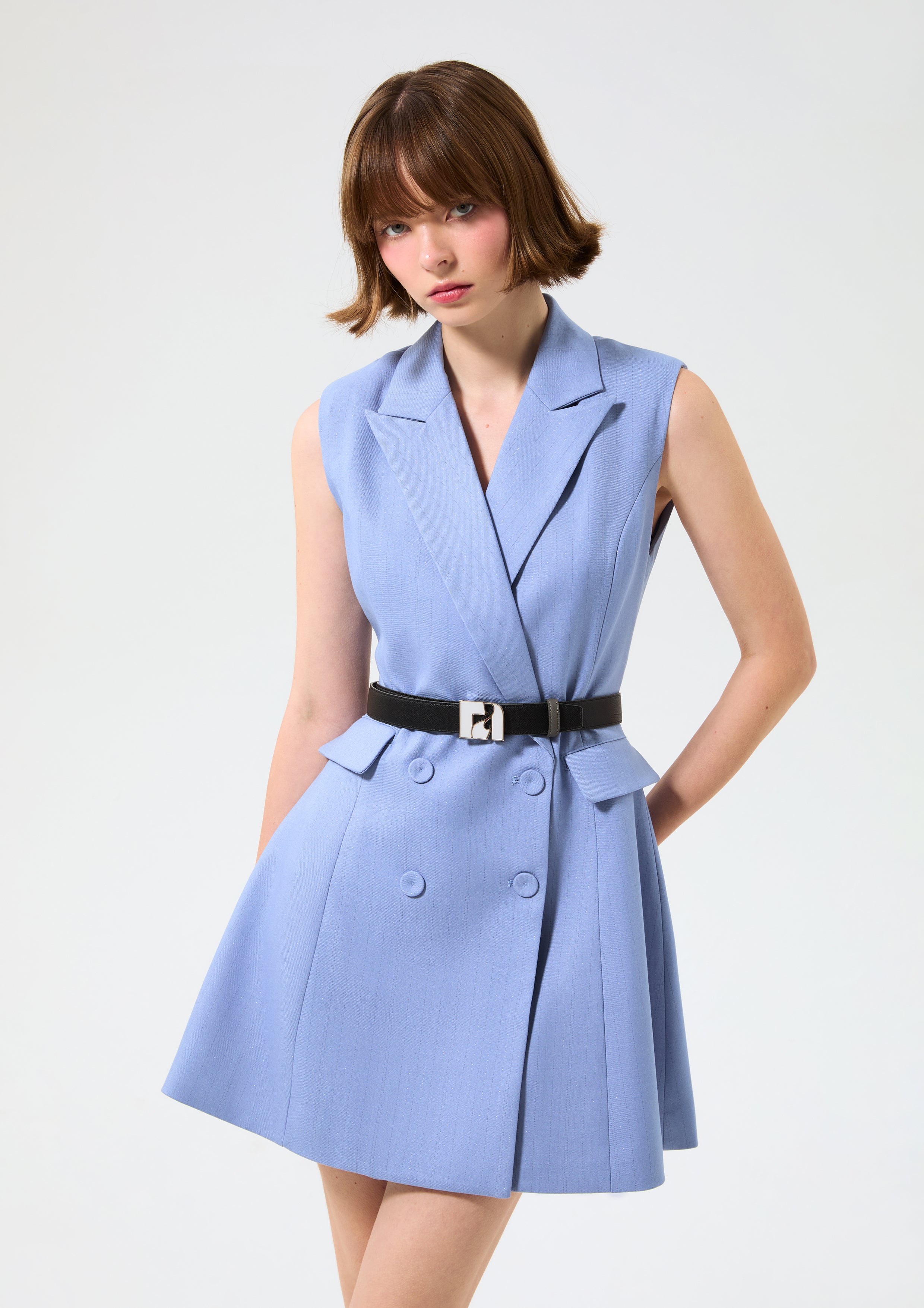 Double Breasted Mini Dress Miracle Voyard