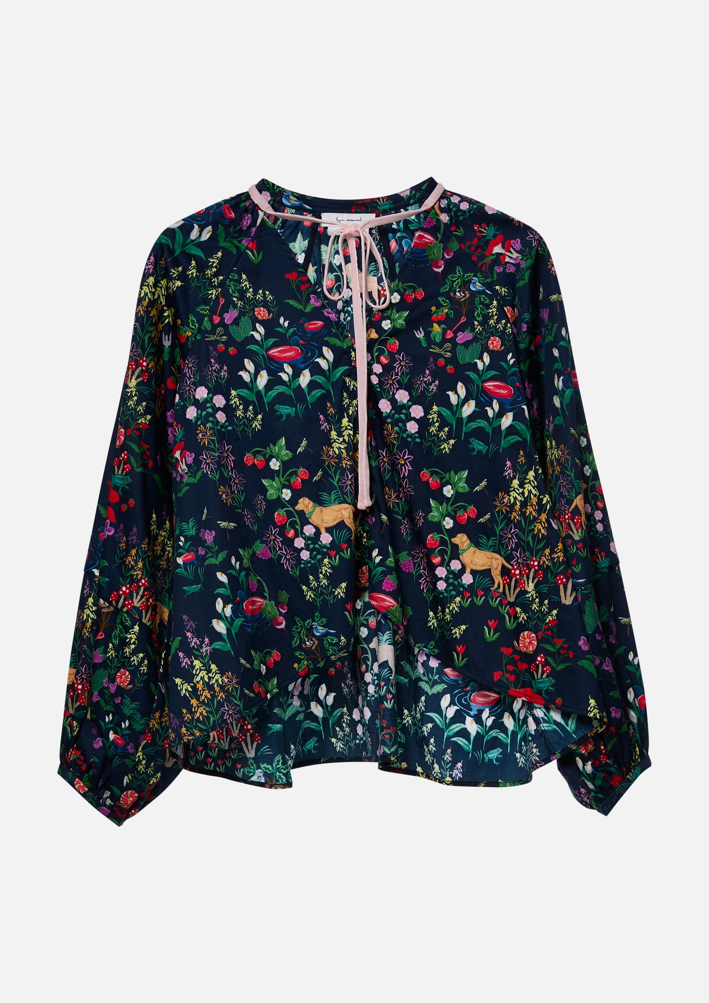 Floral Long Sleeve Blouse Bloom Affair