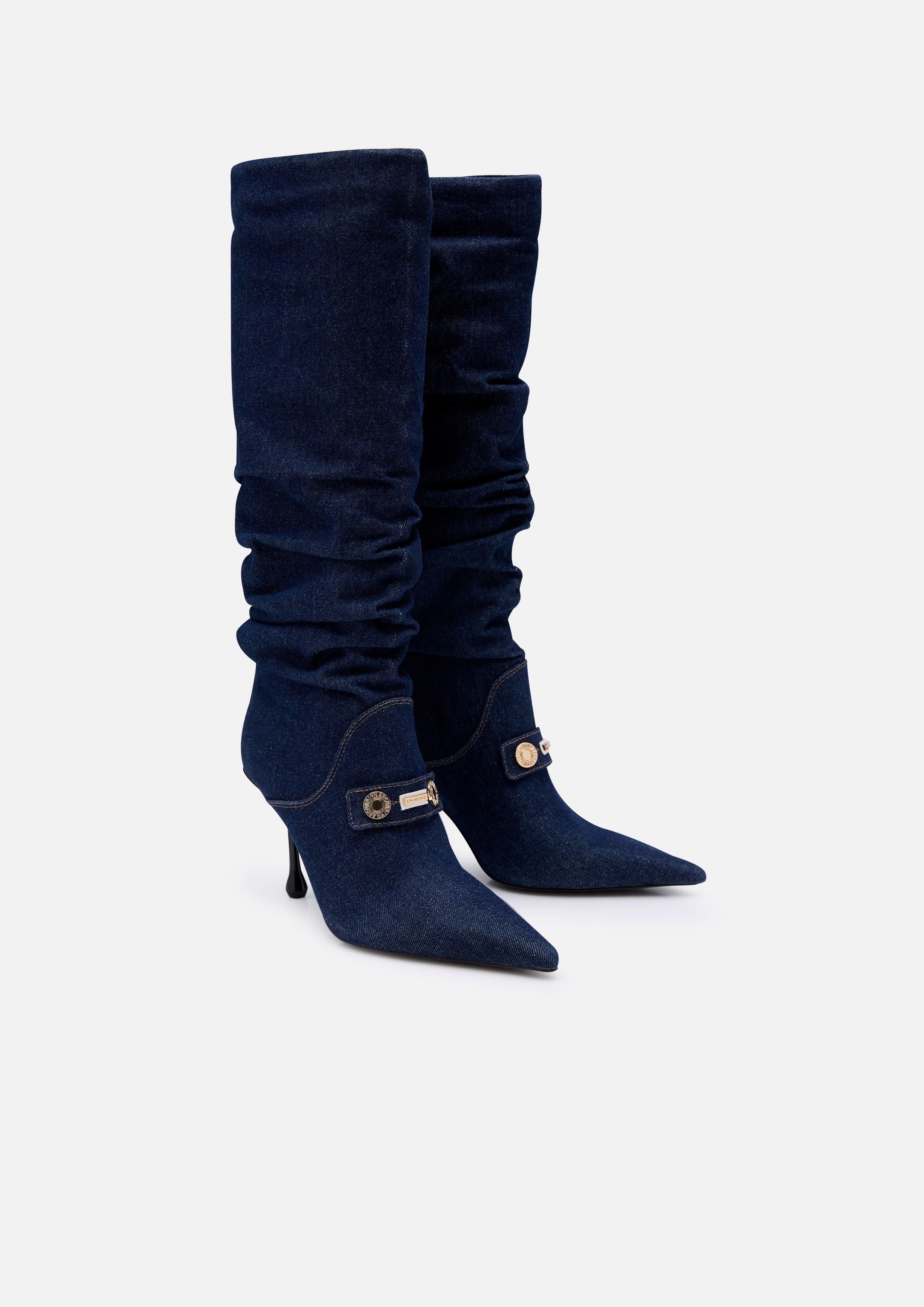 รองเท้าบูท Denim Boots