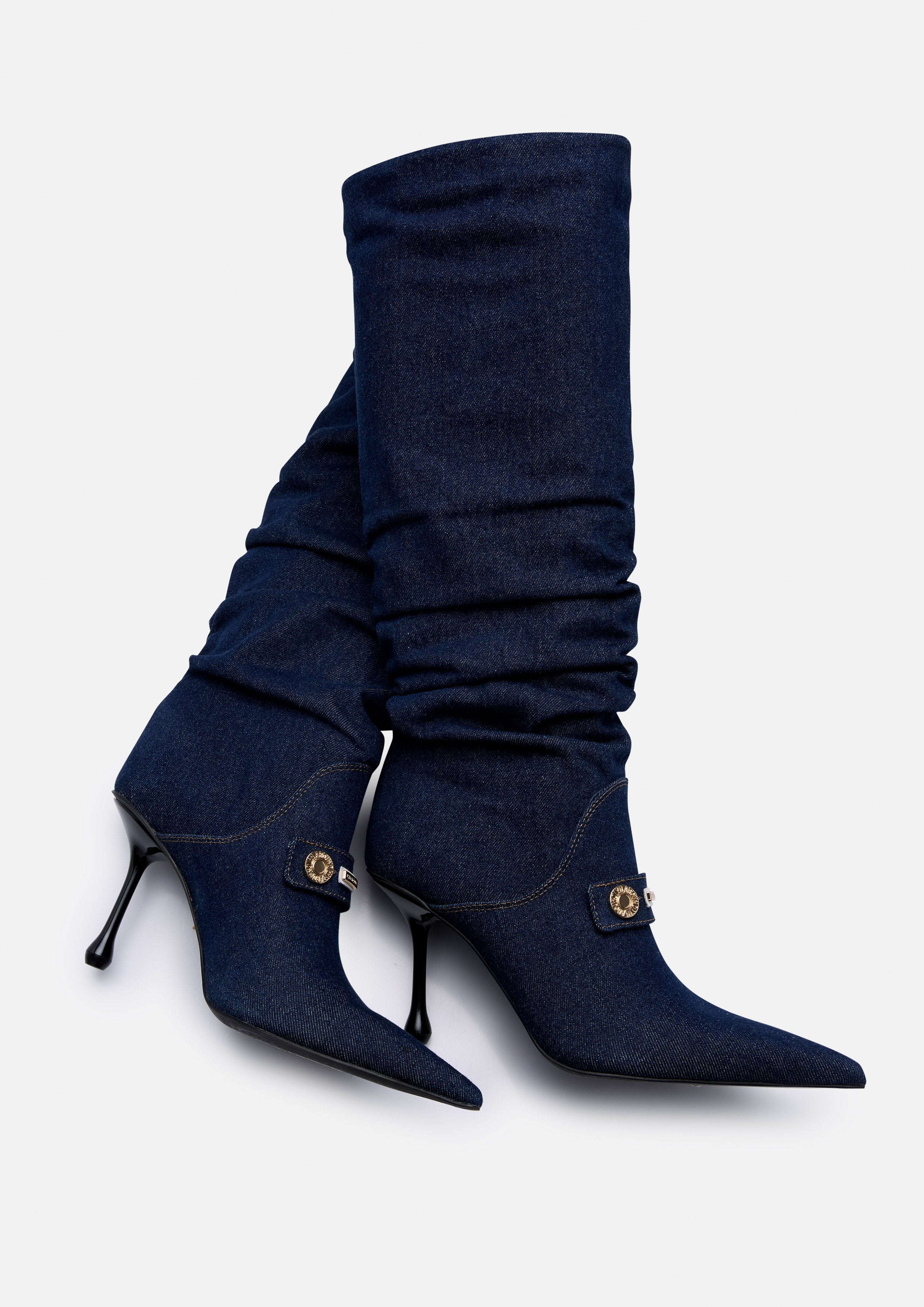 รองเท้าบูท Denim Boots