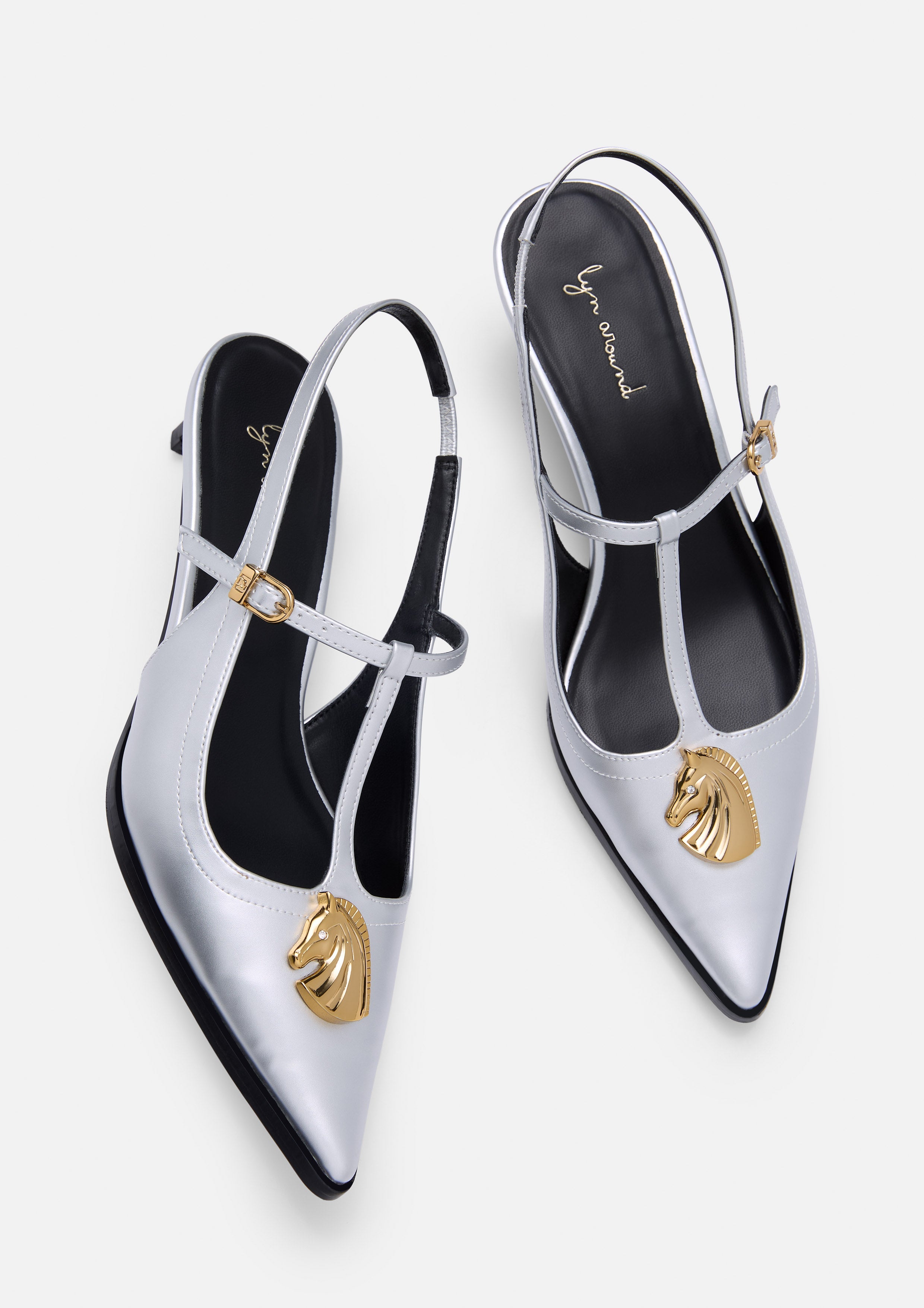 รองเท้าส้นสูงรัดส้นเท้า Cosmic Pony