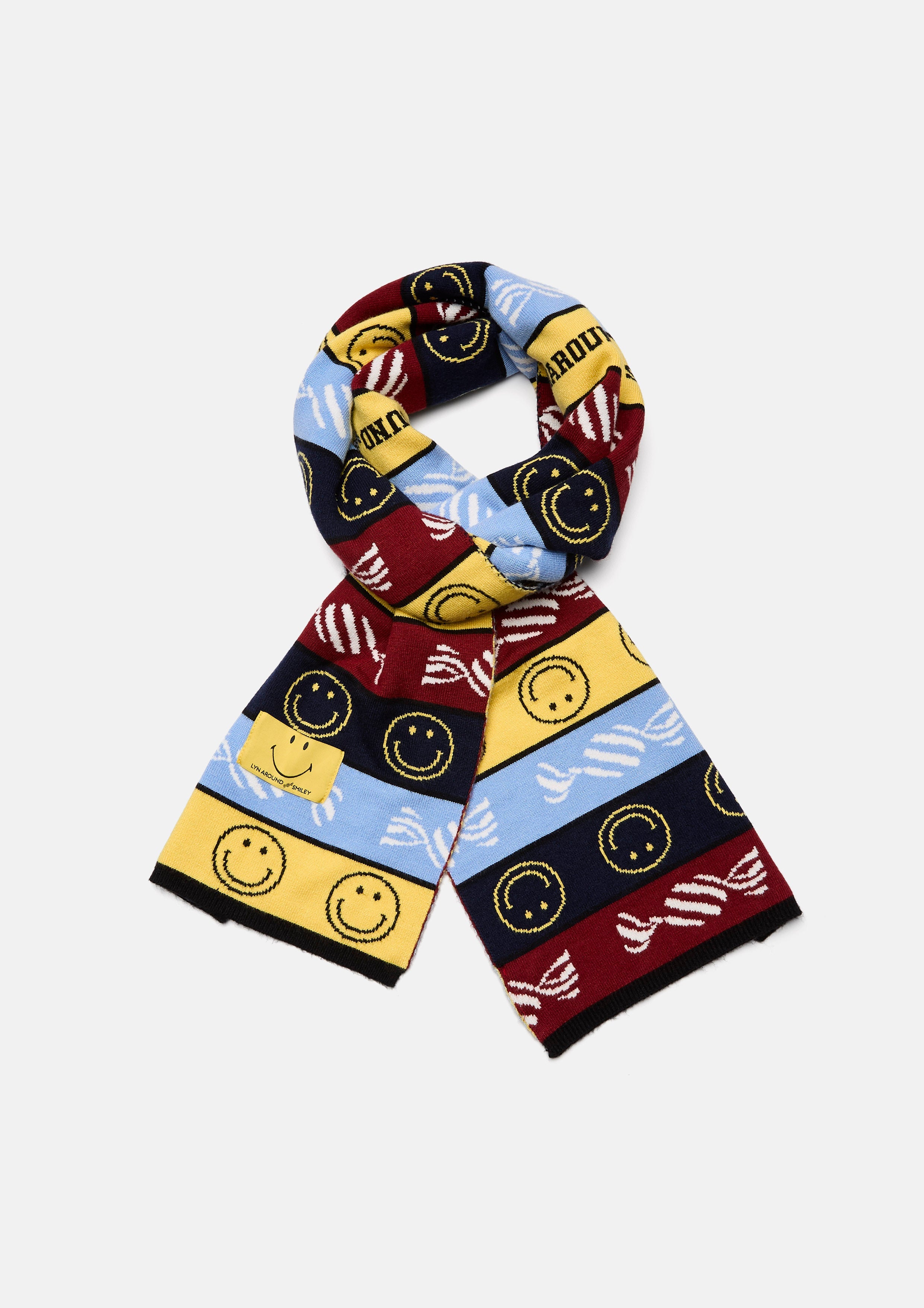 Smile Stripe Scarf