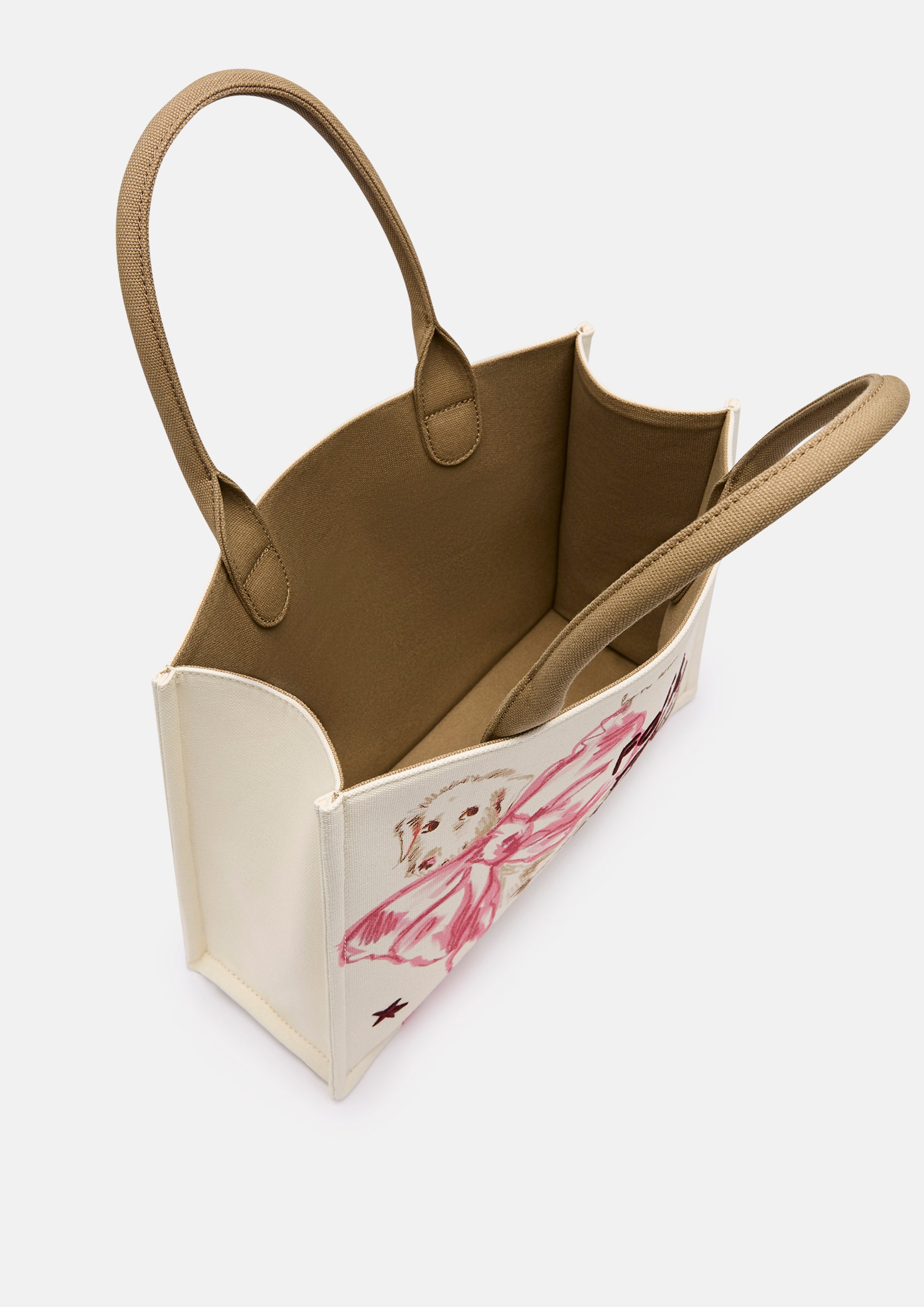 Ruban Rose Tote Bag