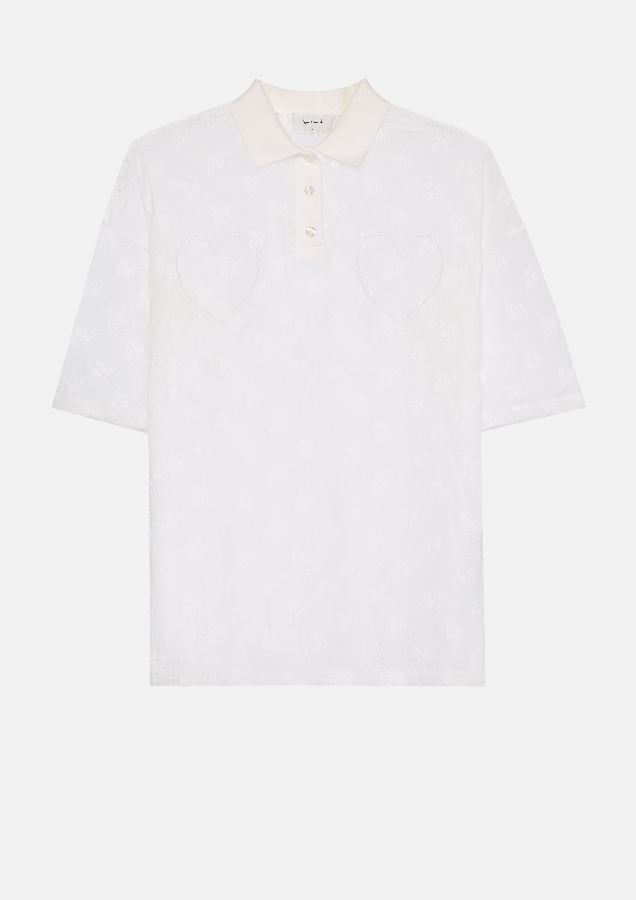 Sheer Polo Top You Are Magic