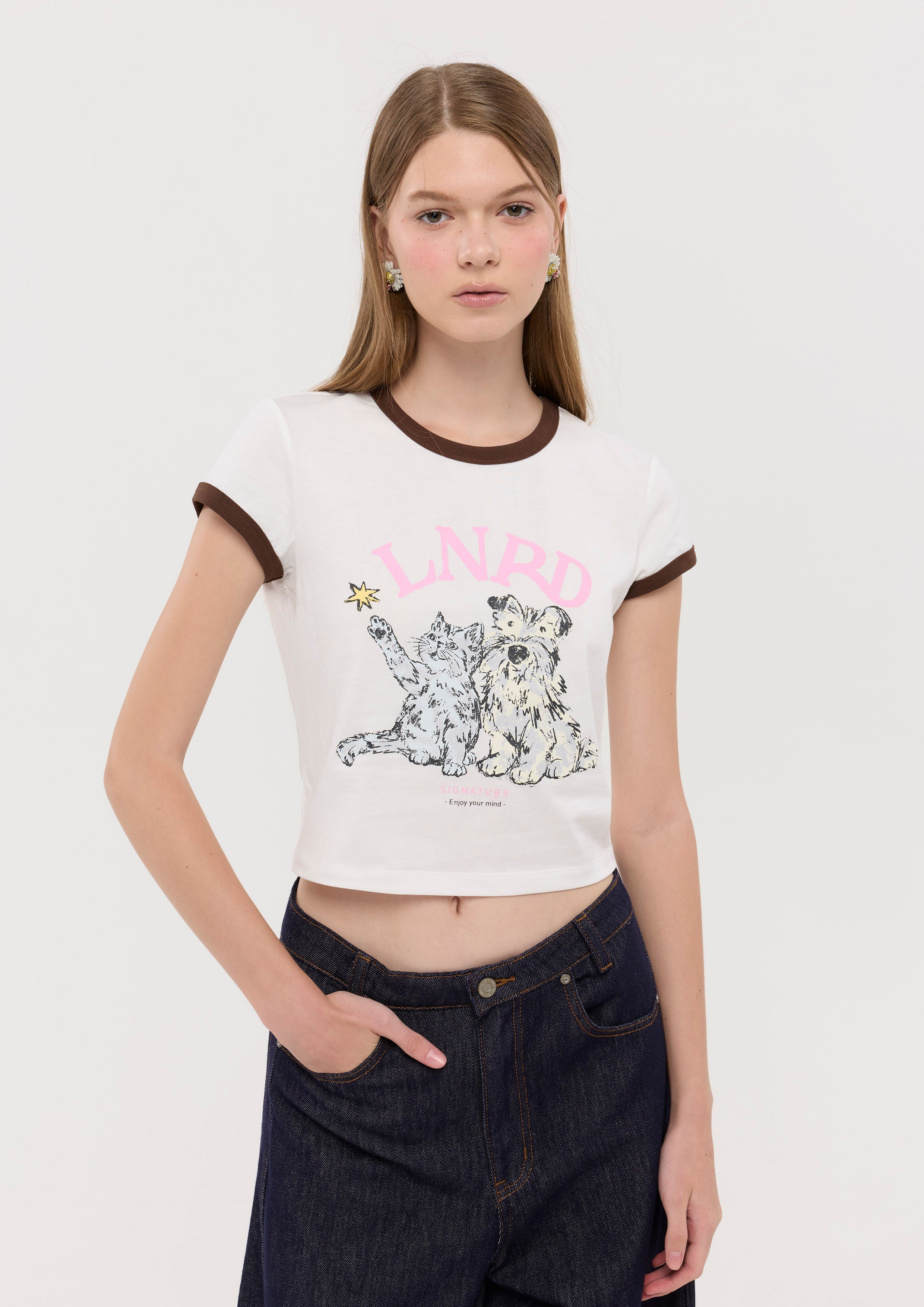 Bobby Crop T-Shirt LNRD Signature