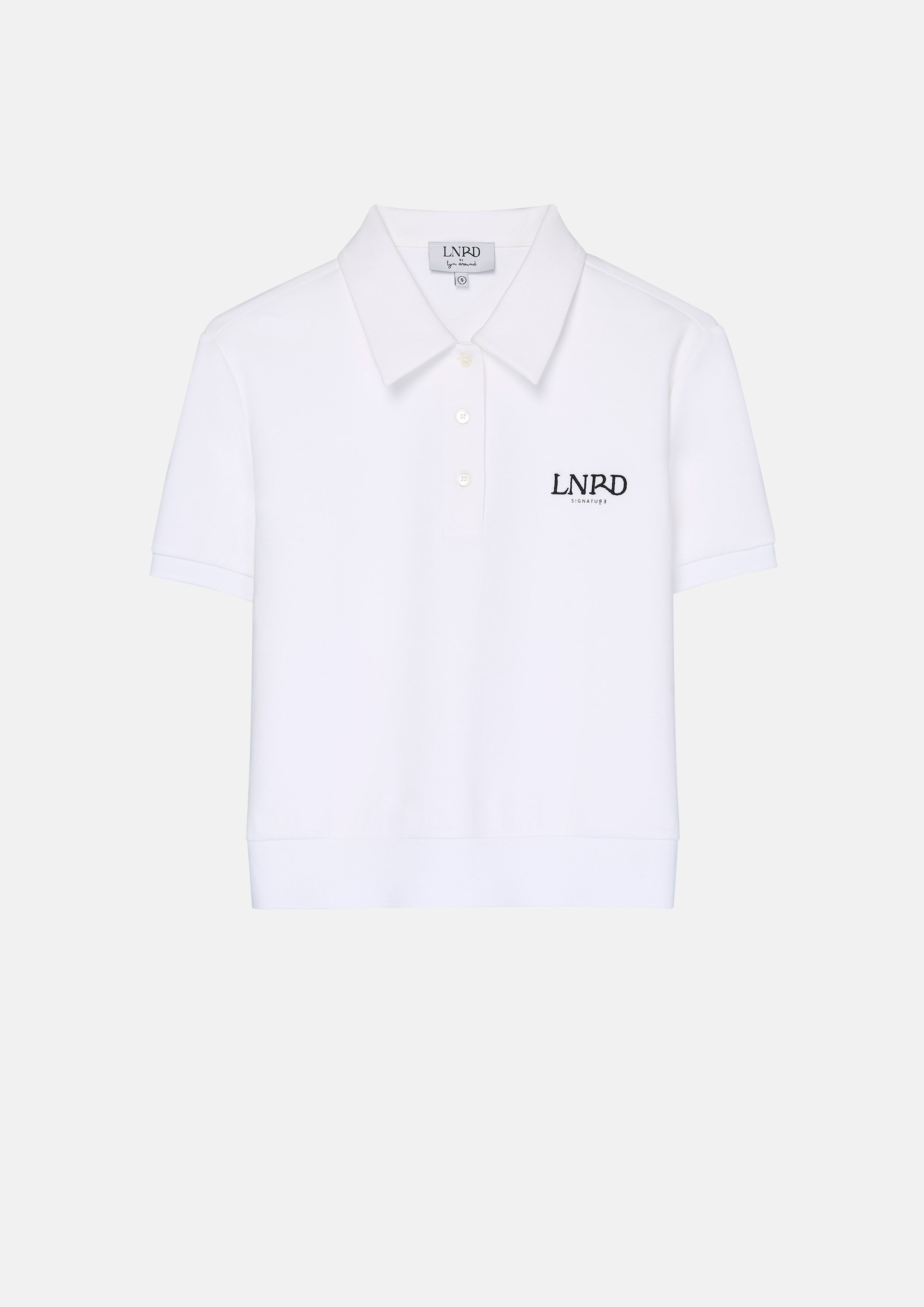 เสื้อโปโลแขนสั้นปักโลโก้ คอลเลกชัน LNRD Signature