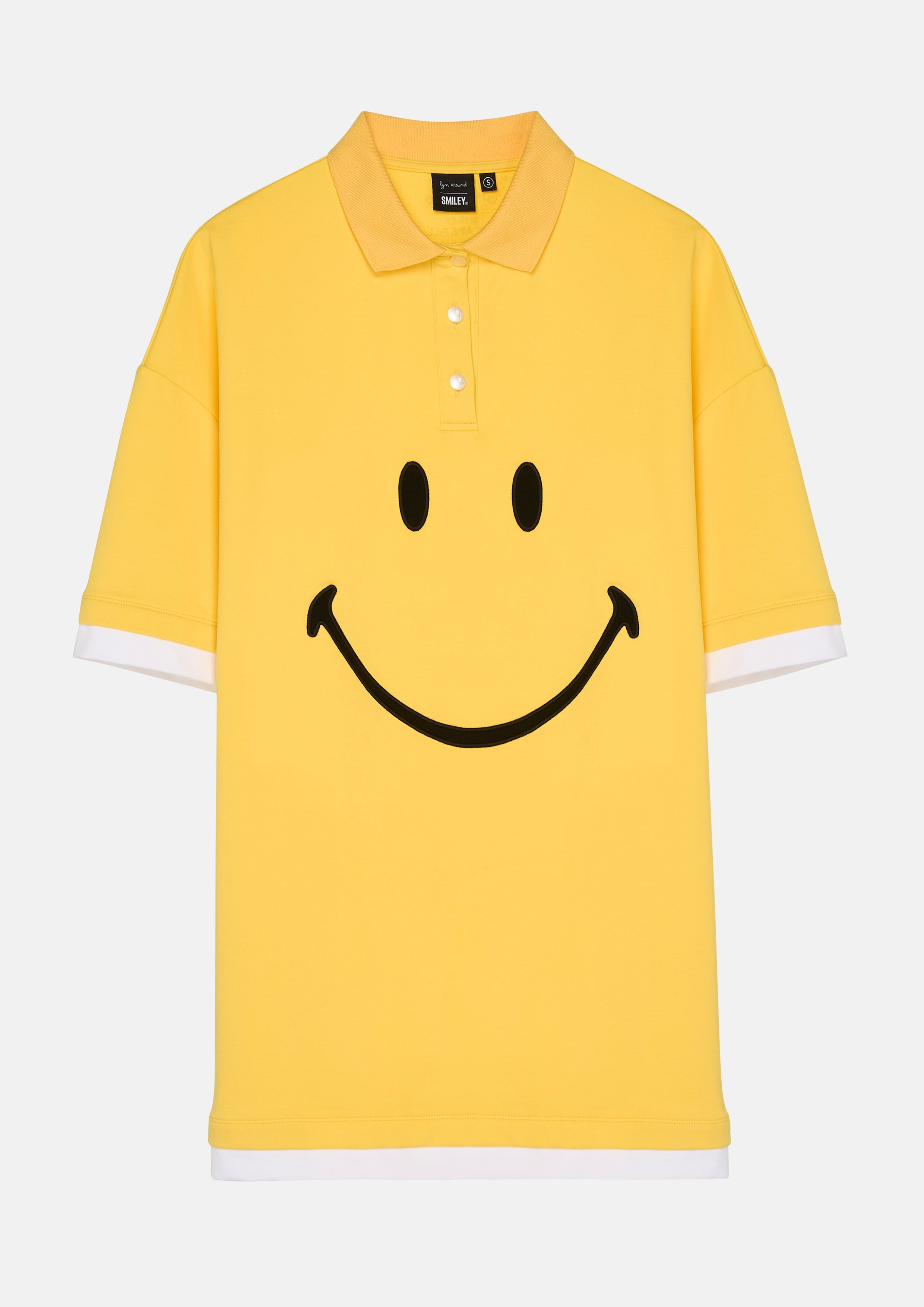 Print Polo Mini Dress Lyn around x SMILEY