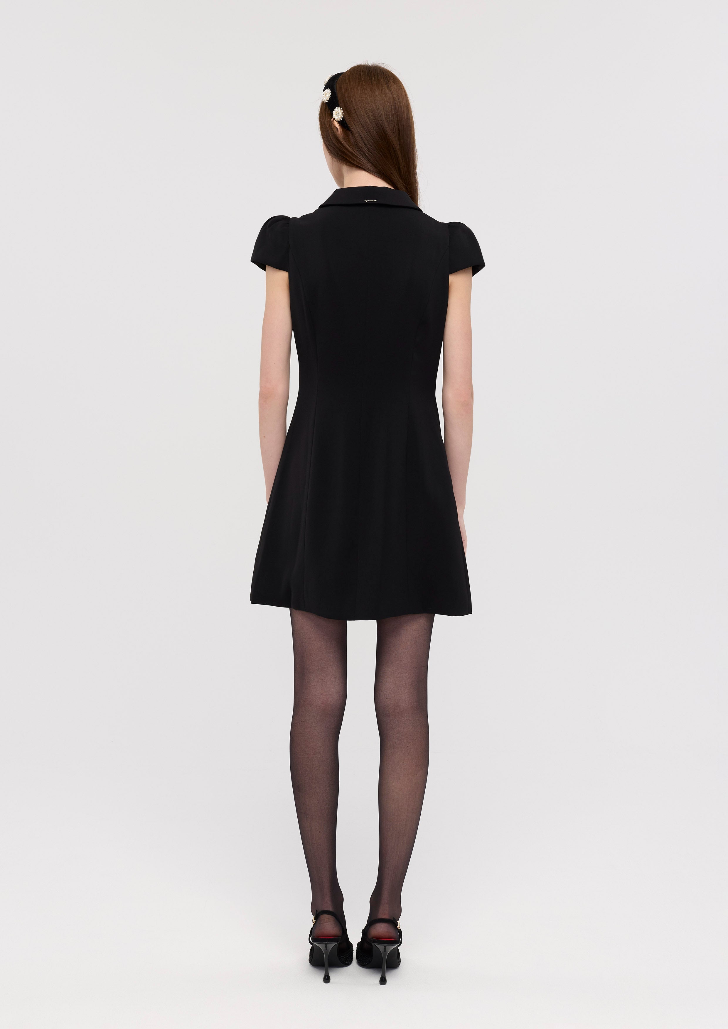 Front Zip Mini Dress Mon Petit Ruban