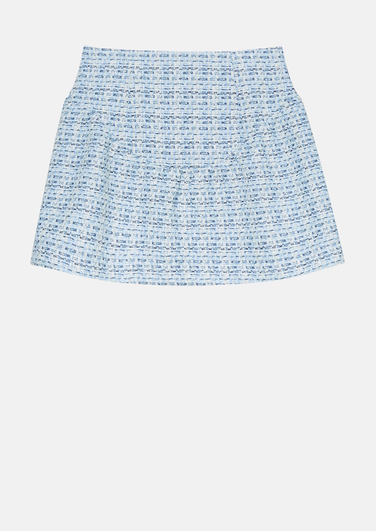 Tweed Mini Skirt Garden Poetry