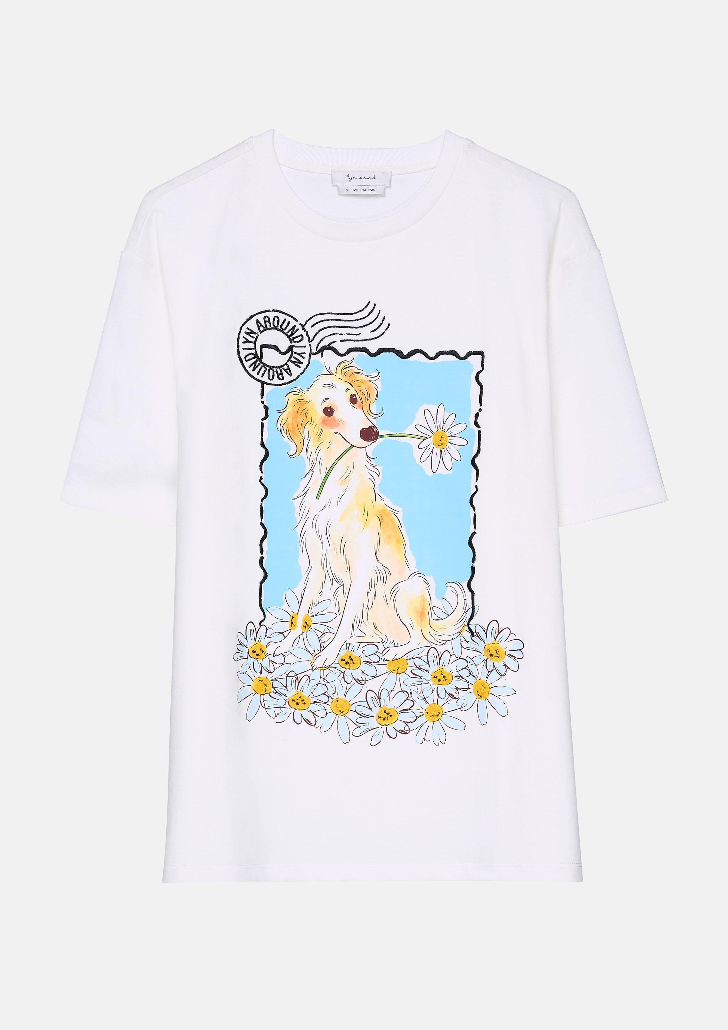 เสื้อยืดแขนสั้นพิมพ์ลาย คอลเลกชัน The Wandering Remix