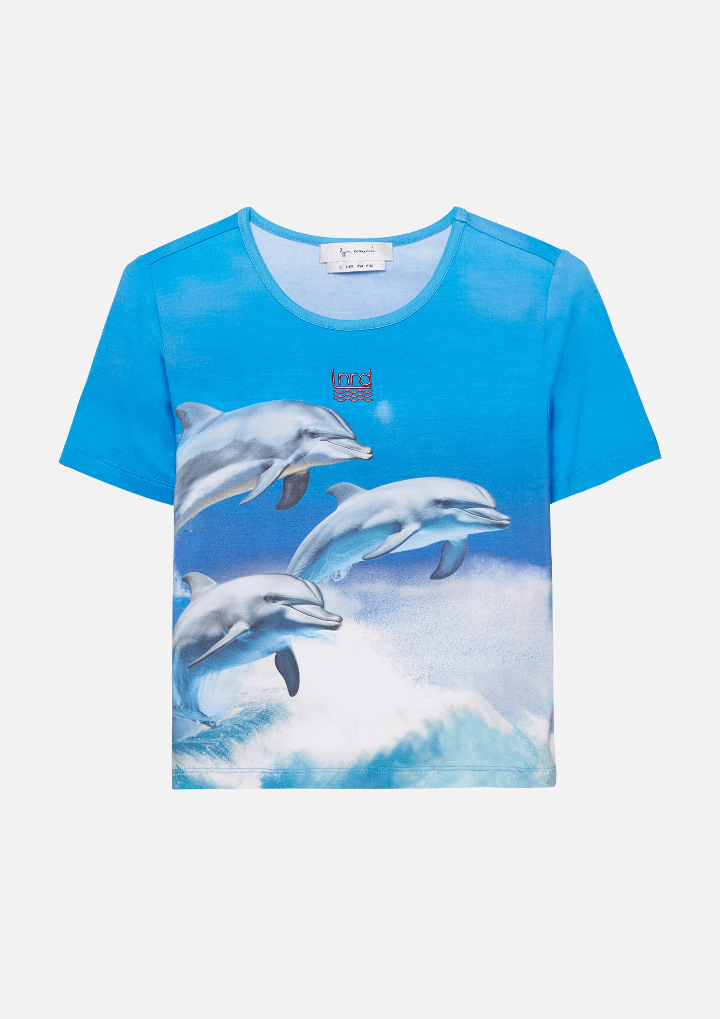 เสื้อยืดครอปพิมพ์ลาย คอลเลกชัน You Deserve a Break