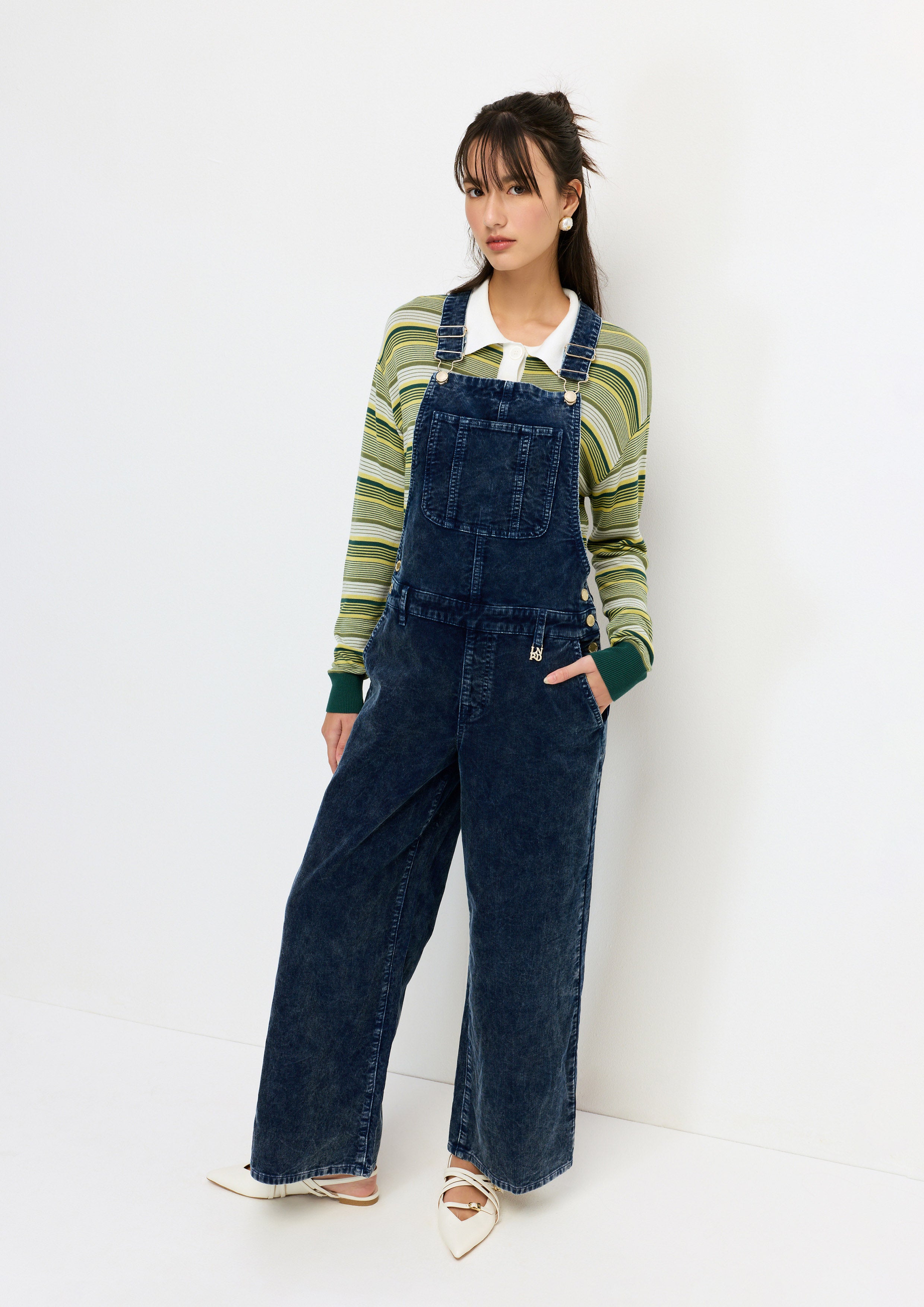 Corduroy Overall Melting Ice (Cream)