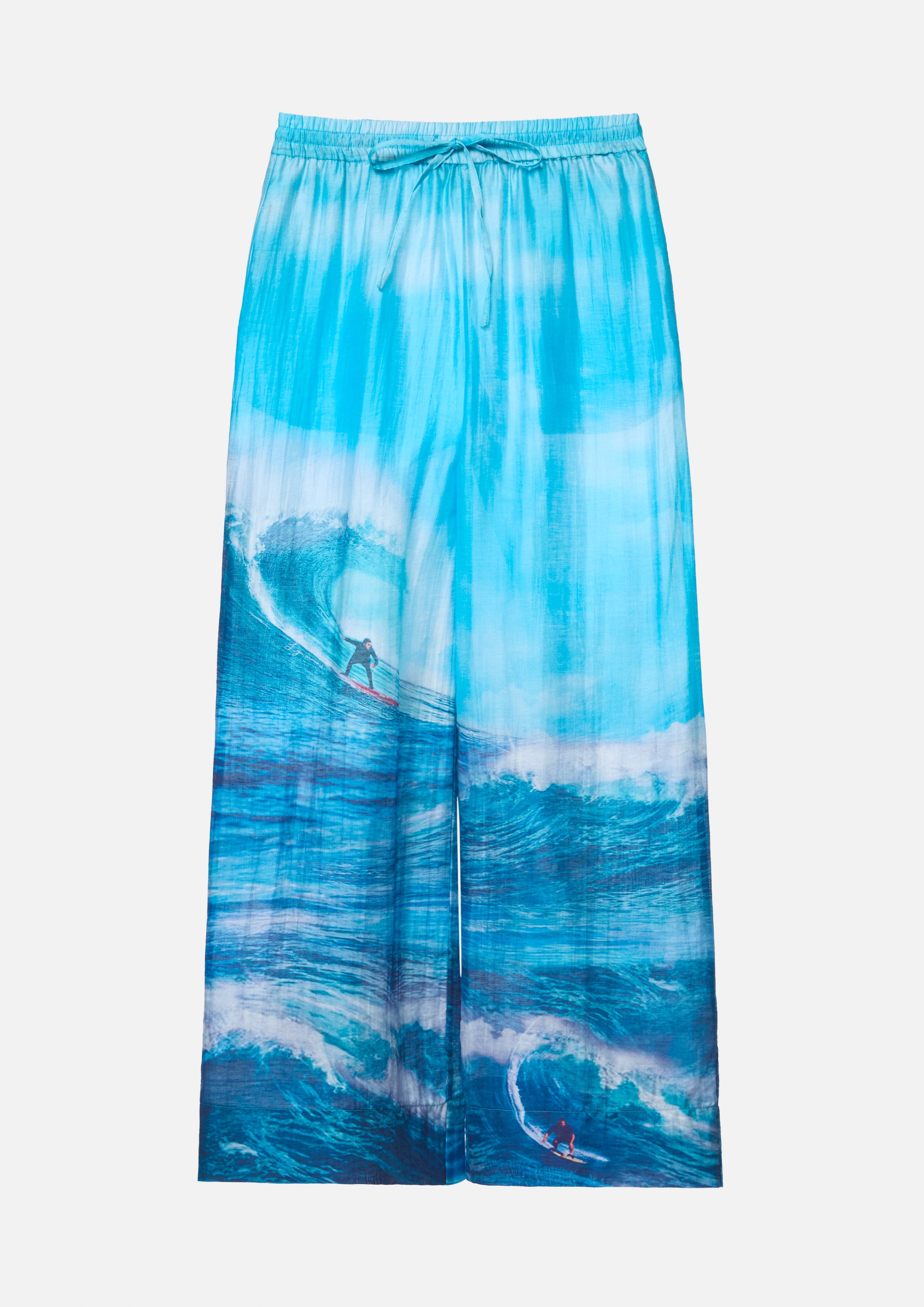 กางเกงขายาวพิมพ์ลายทรงรีแล็กซ์ คอลเลกชัน You Deserve a Break