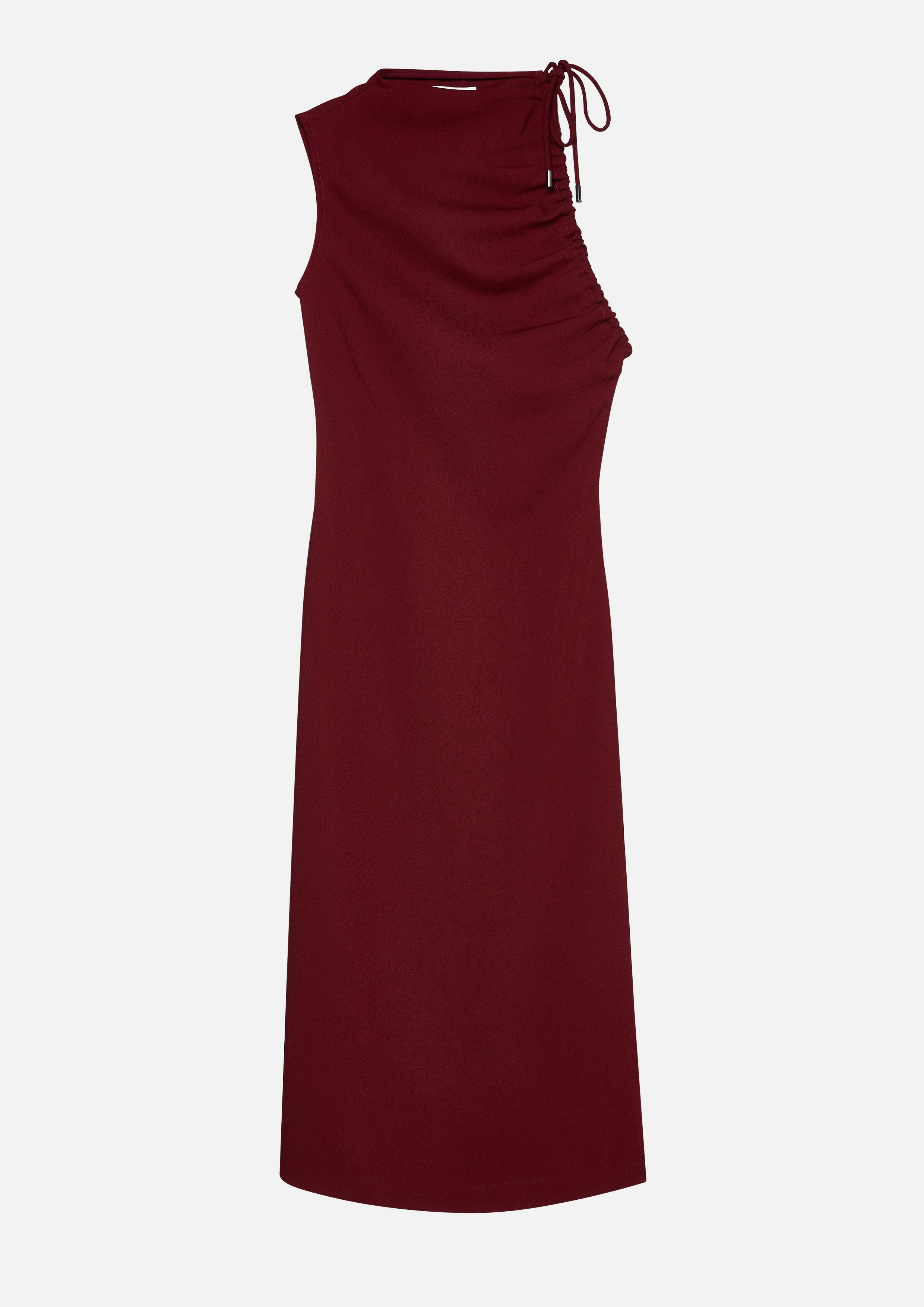 Drawstring Sleeveless Dress Arctic Noir