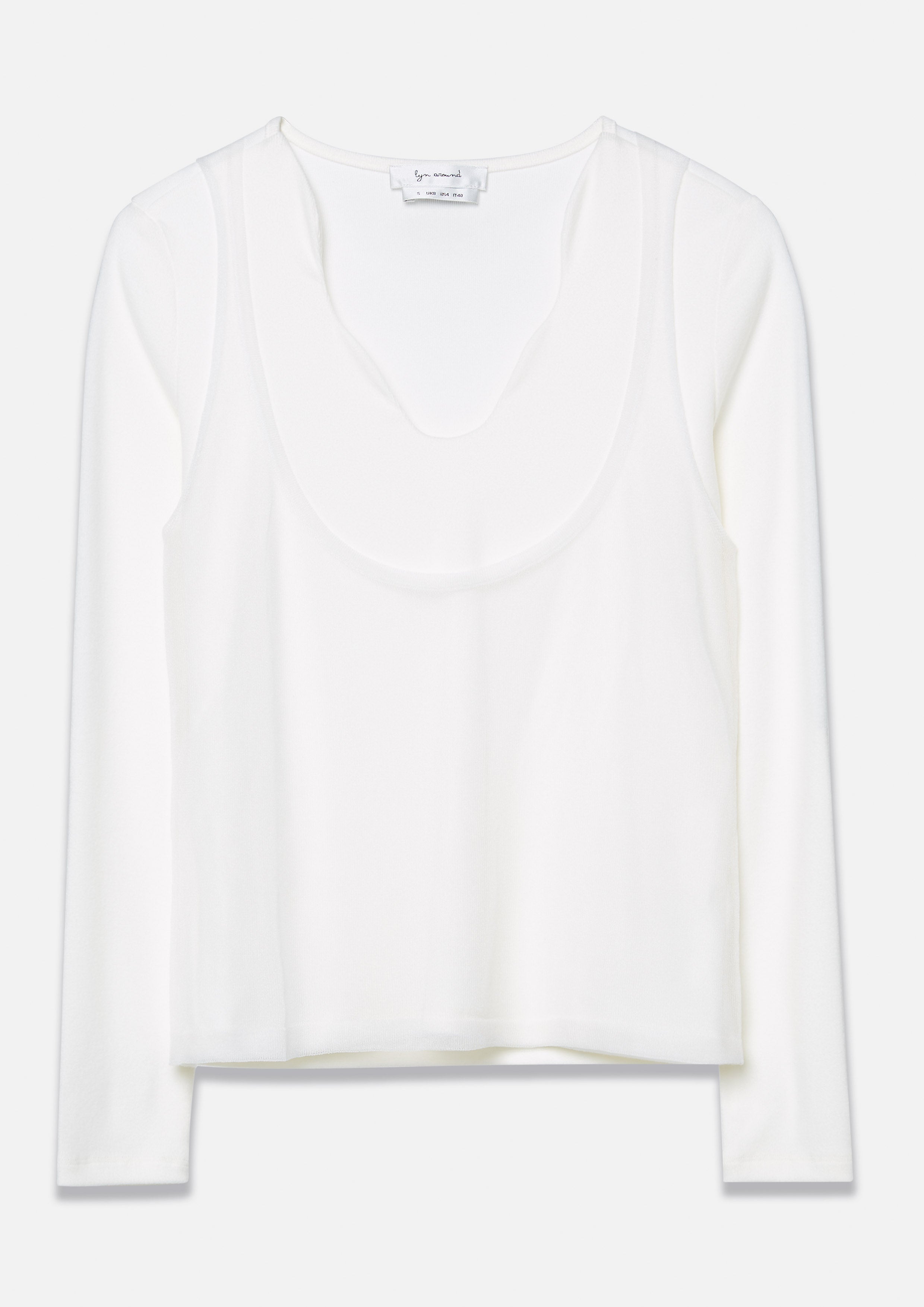 เสื้อแขนยาวเลเยอร์ คอลเลกชัน Crystaline