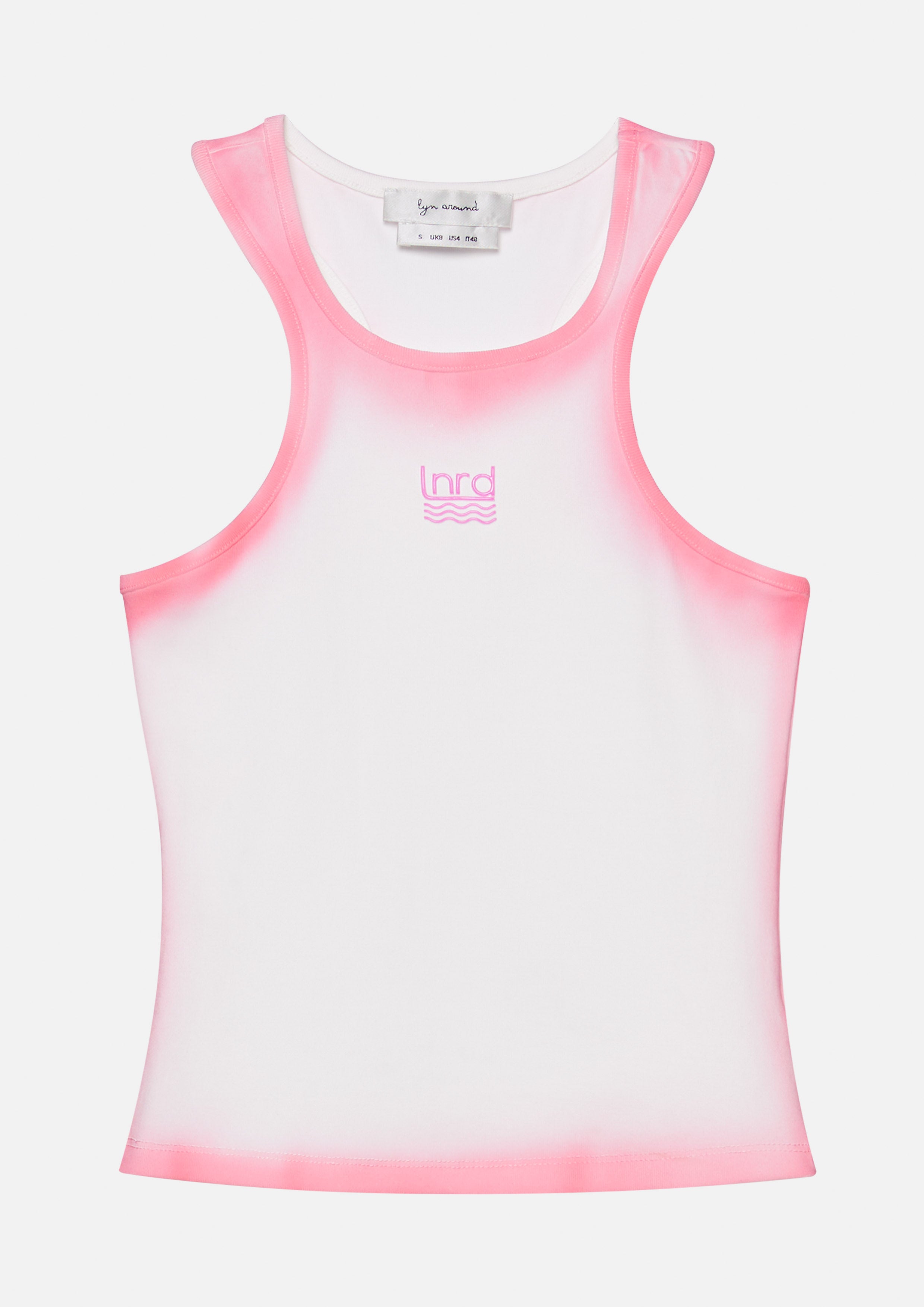 Omber Tank Top Melting Bloom