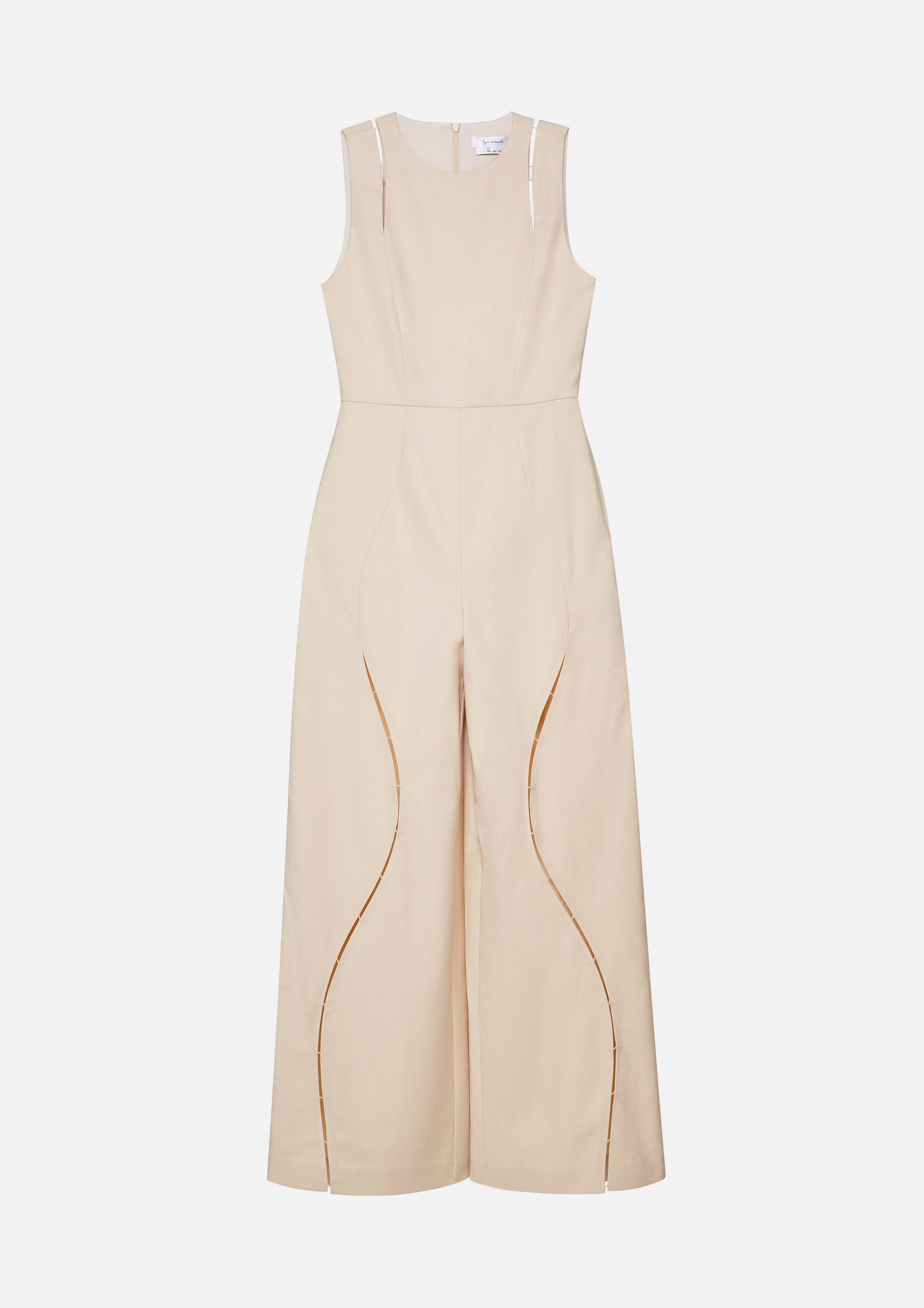 Curve Cut-Out Jumpsuit Aurora Veil