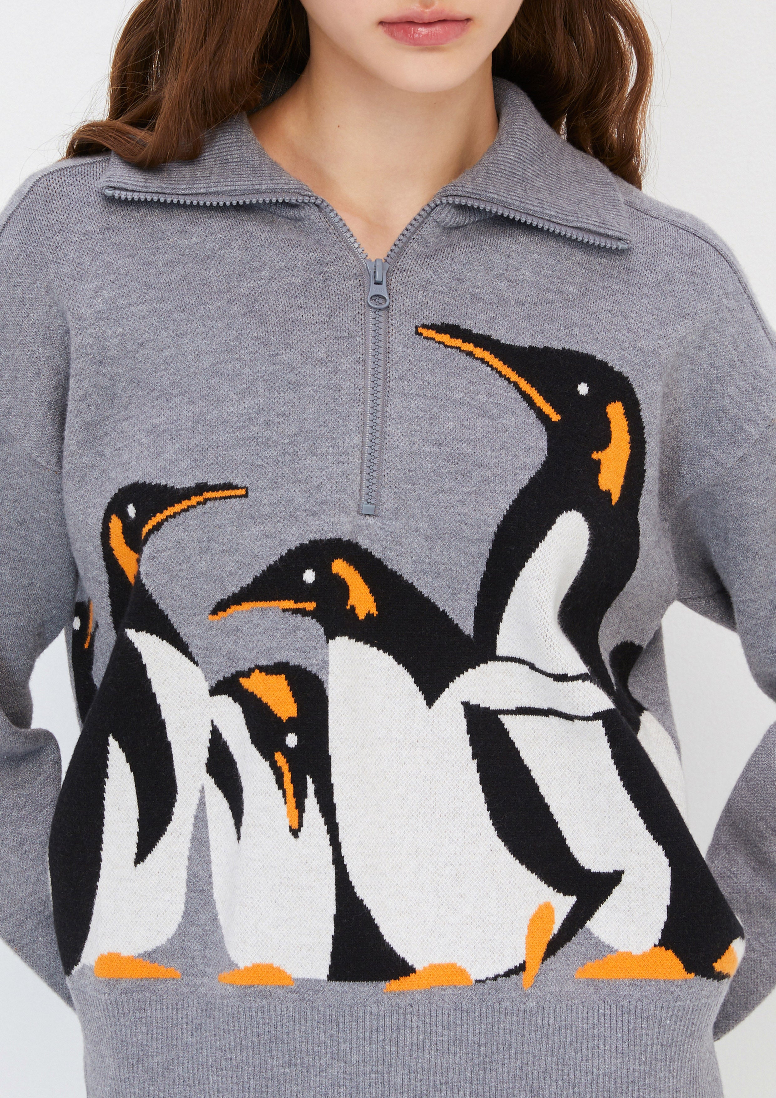 King Penguin Pullover Arctic Noir