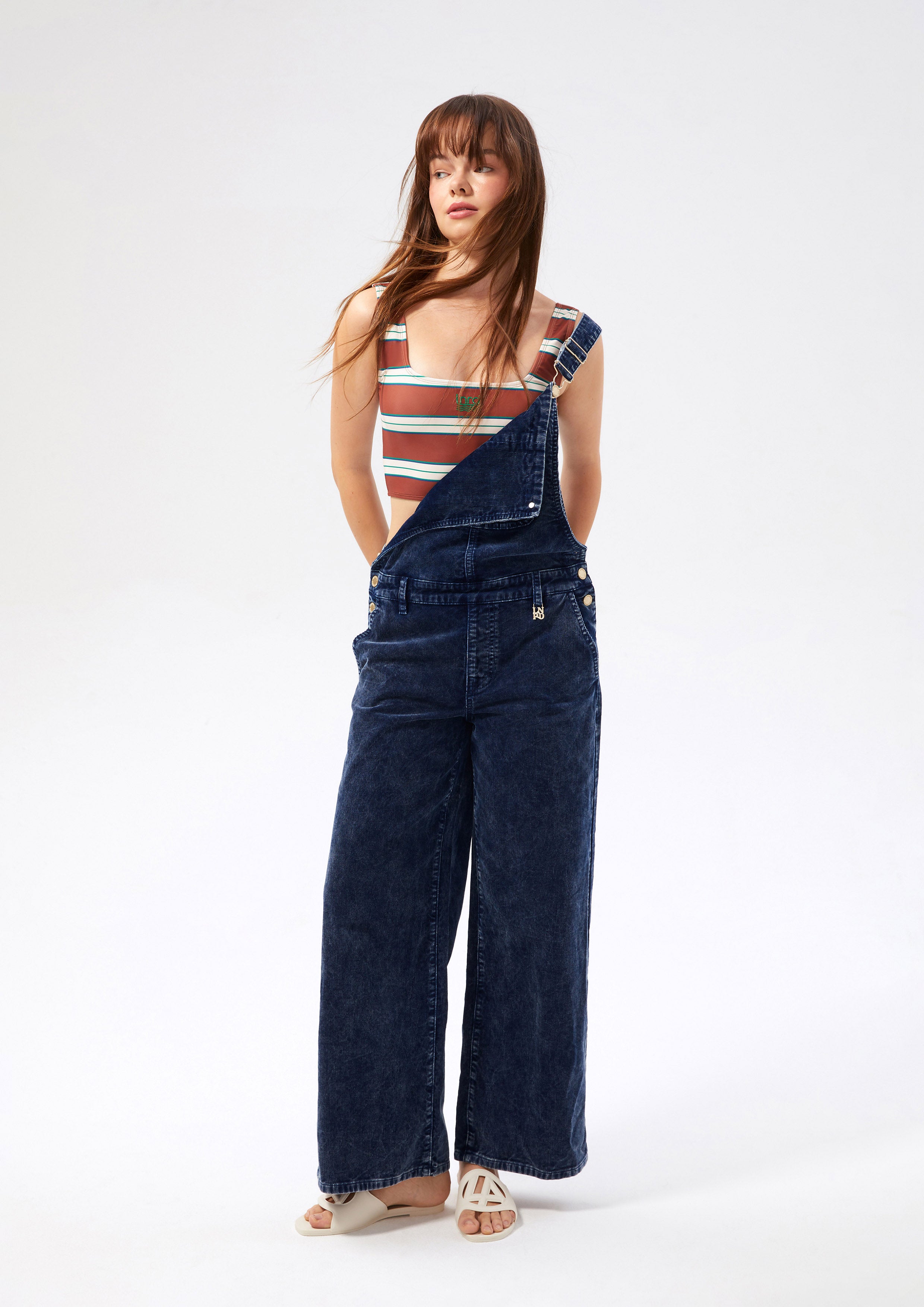 ชุดว่ายน้ำทูพีซลายทาง คอลเลกชัน You Deserve a Break