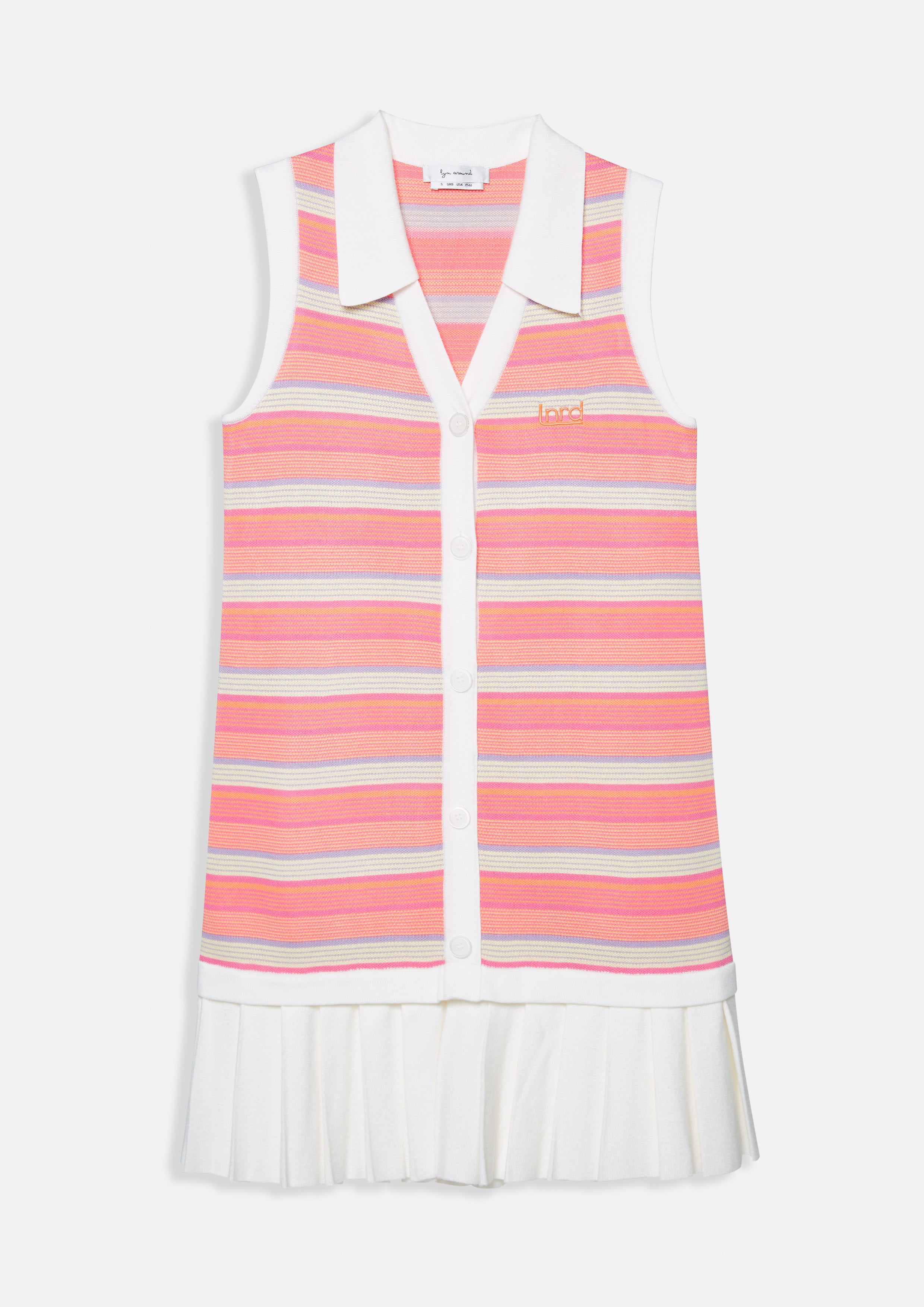 Stripe Knitted Mini Dress Melting Bloom