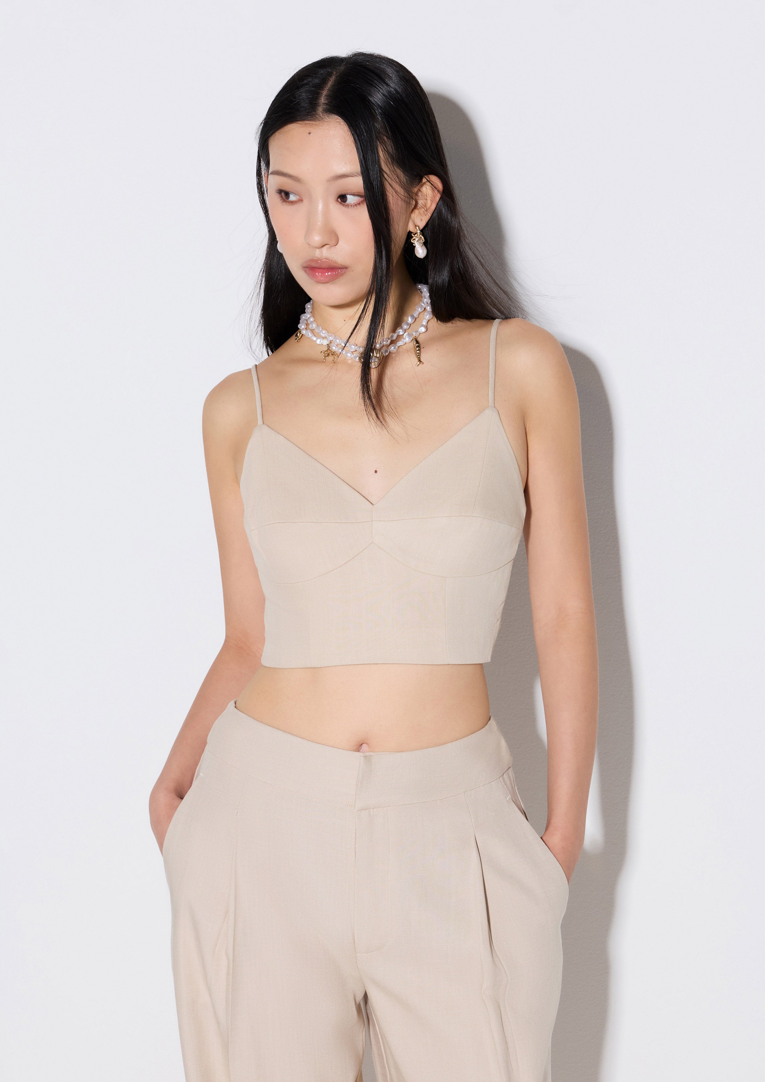 Cami Strap Crop Top Weekender
