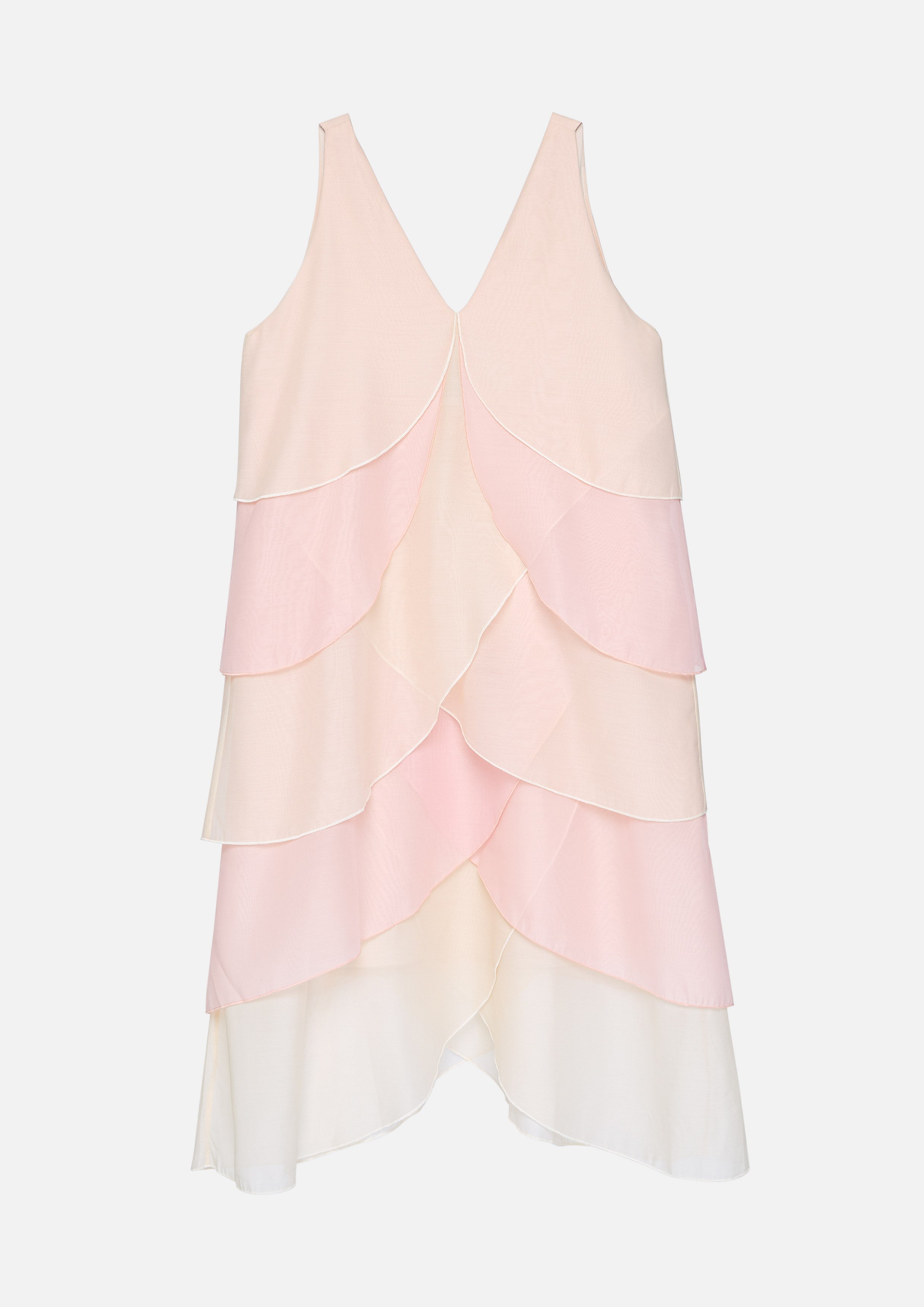 Ruffle Sleeveless Midi Dress Oasis