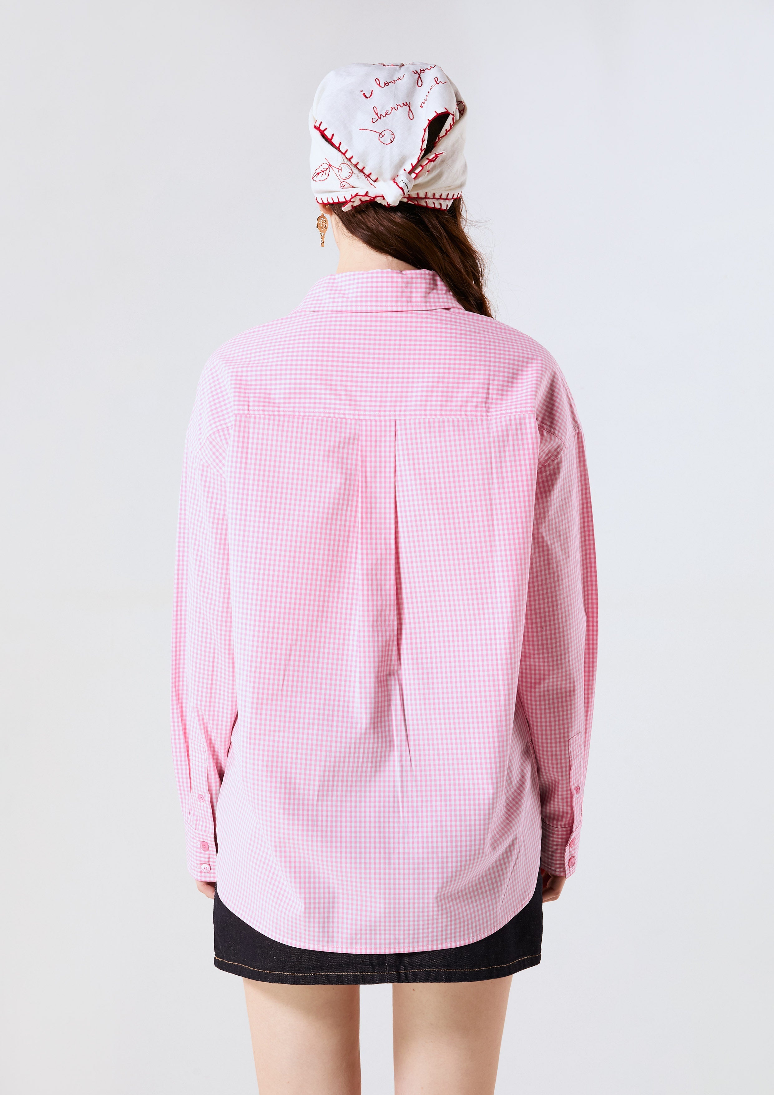 เสื้อเชิ้ตแขนยาวลายตารางกิงแฮม คอลเลกชัน LNRD Signature