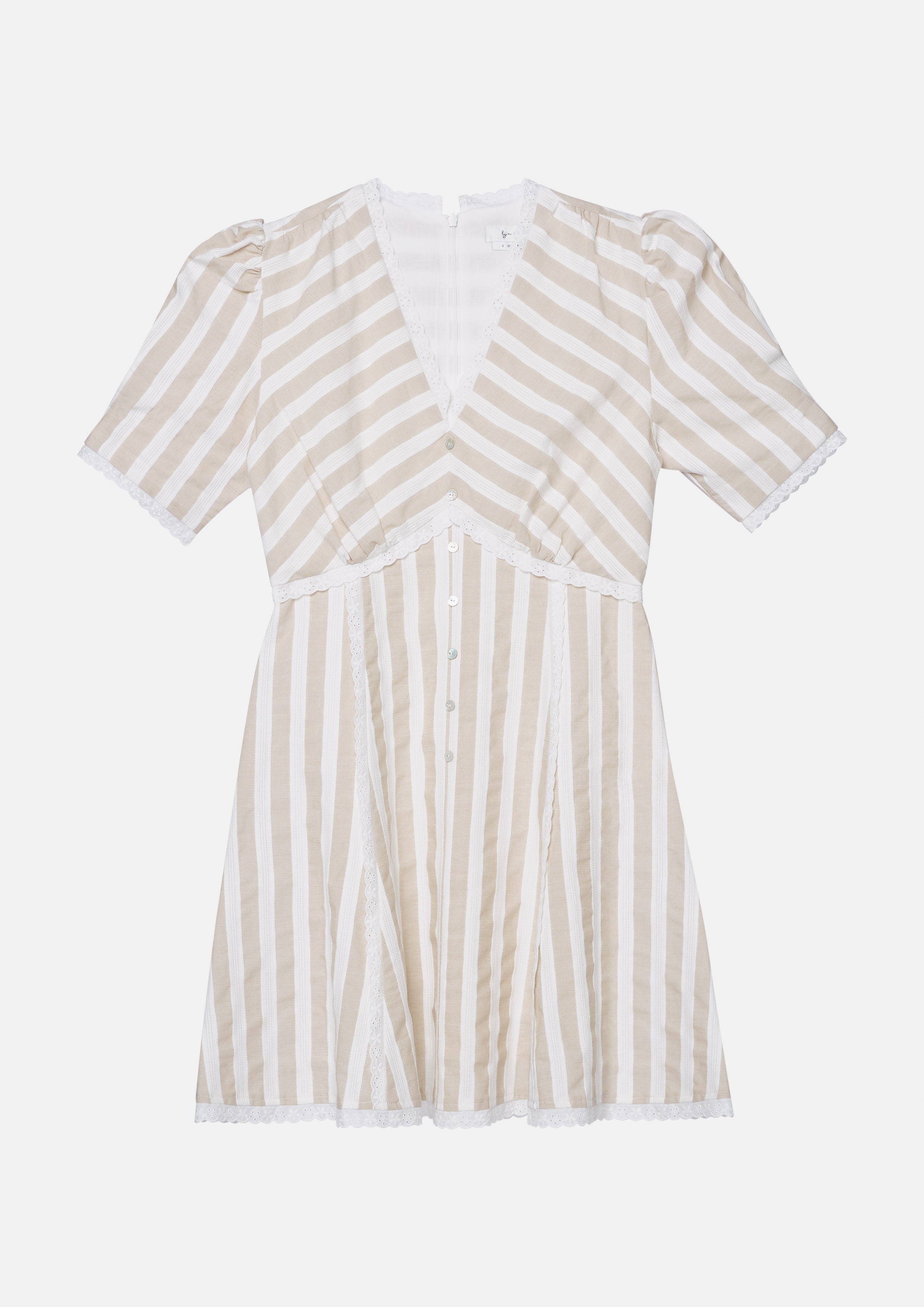 Stripe Mini Dress Palm Spring