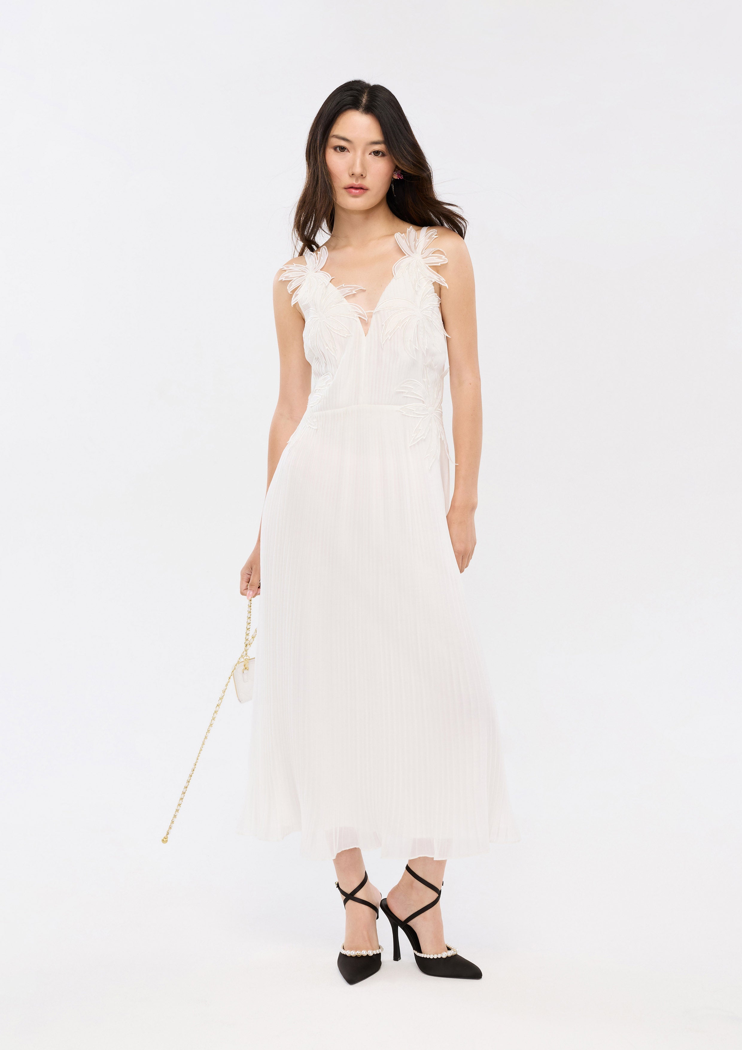 Appliqué Strap Maxi Dress Oasis