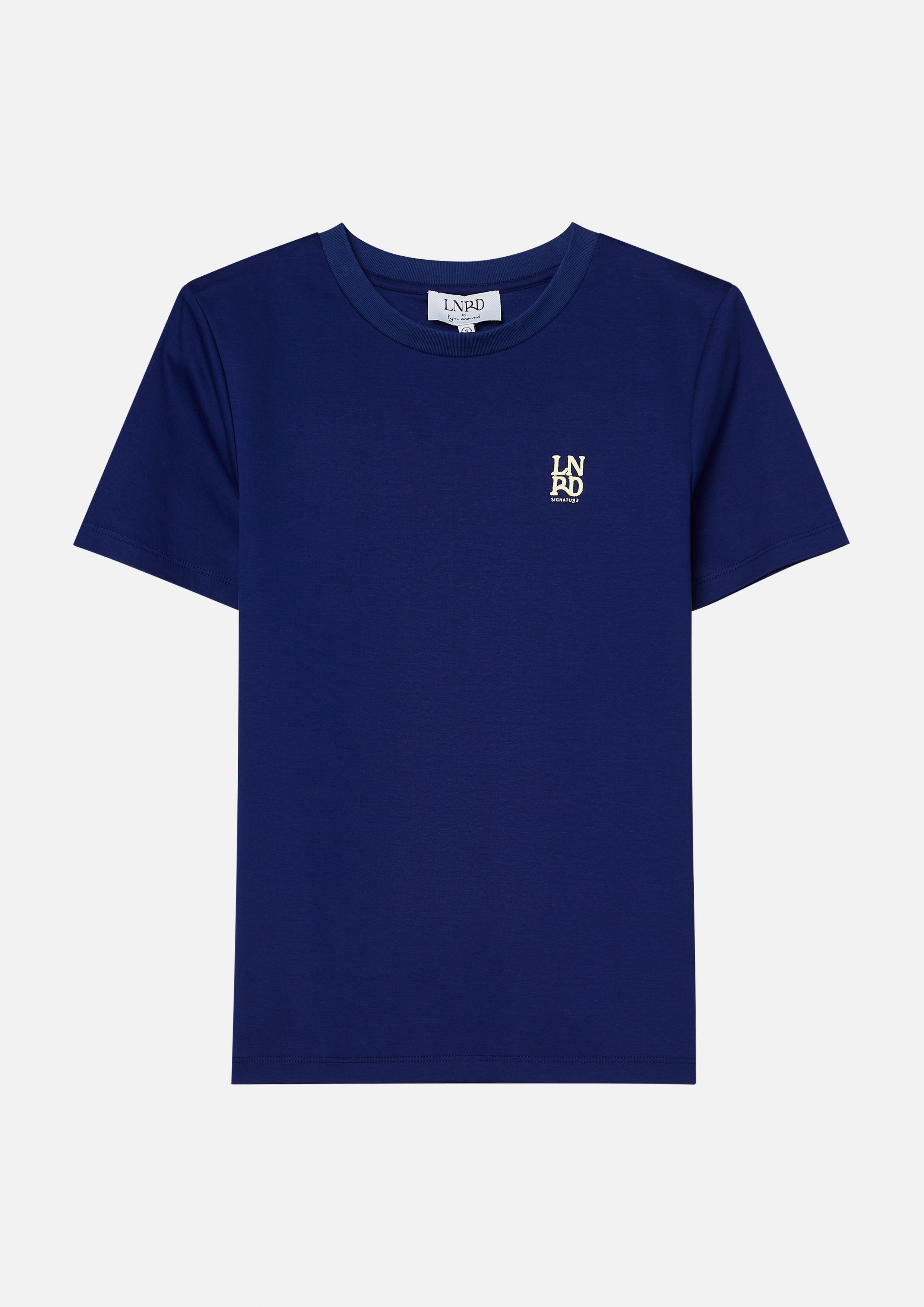เสื้อยืดแขนสั้นปักโลโก้ คอลเลกชัน LNRD Signature