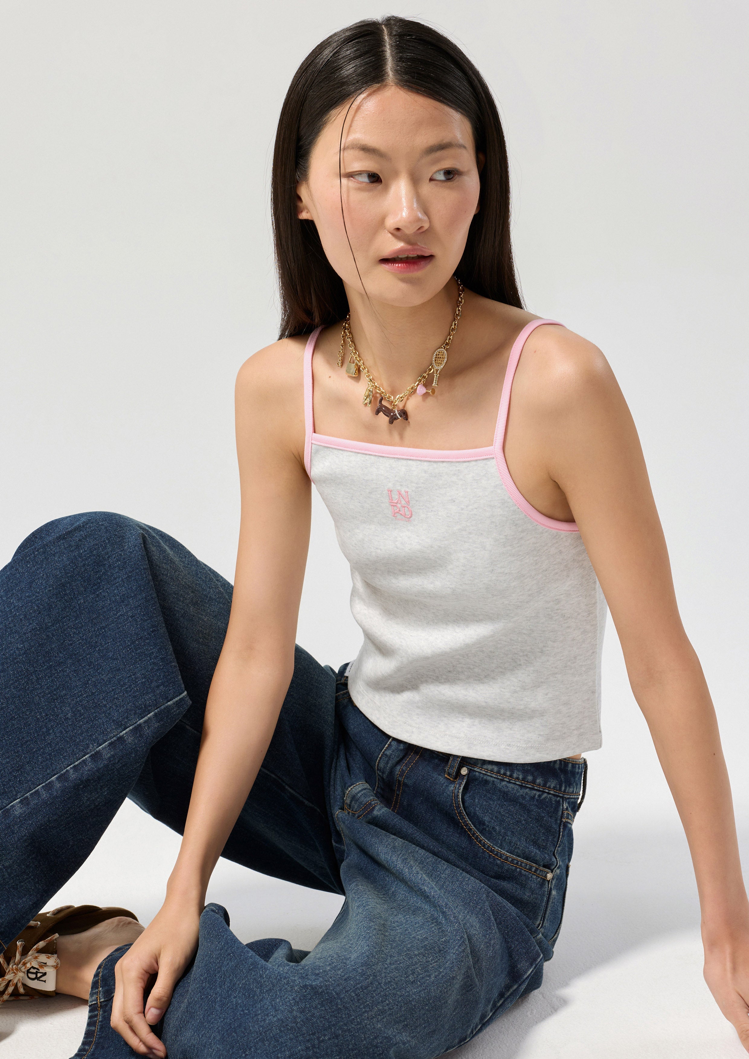 Cami Strap Logo Top LNRD Signature