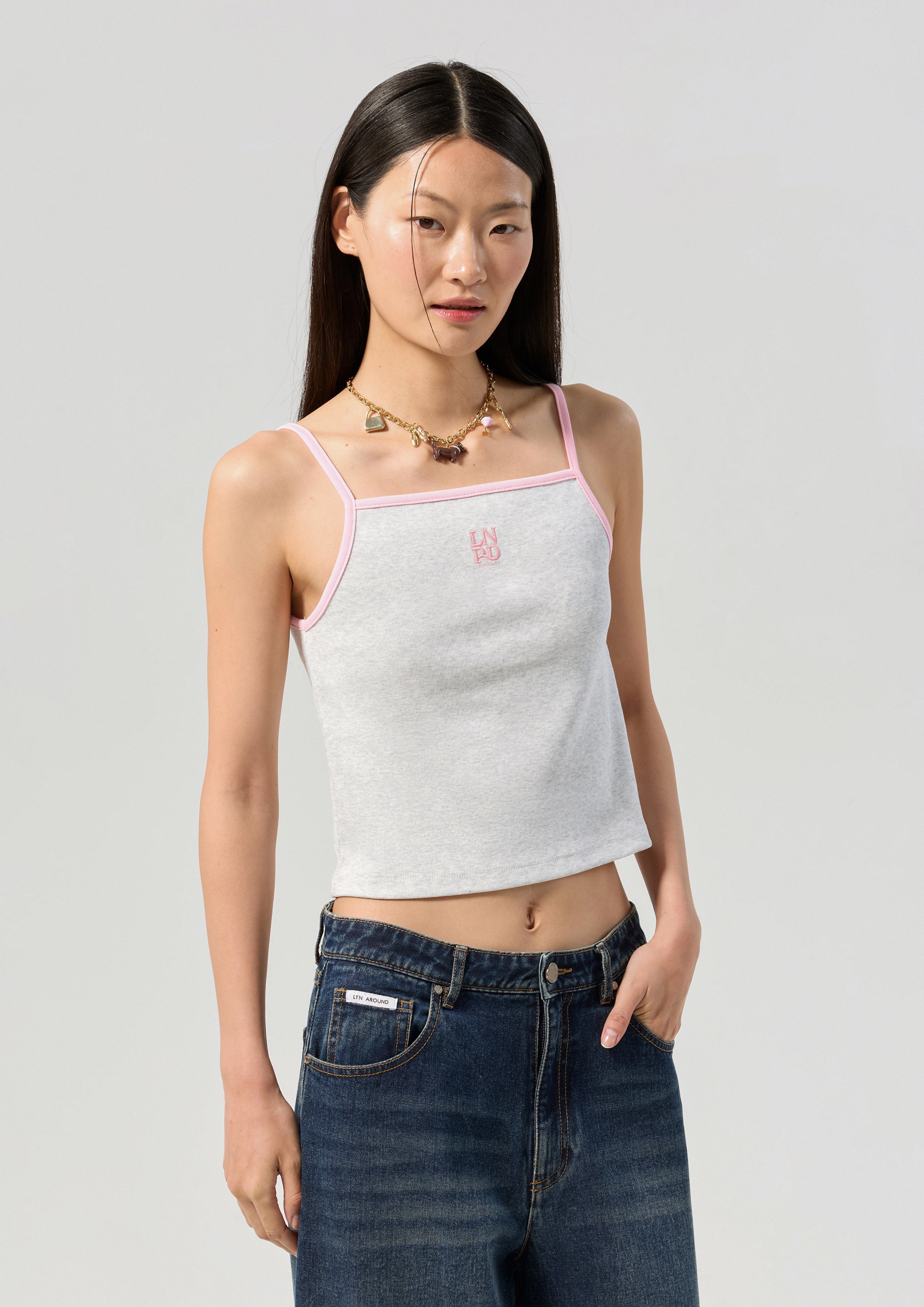 Cami Strap Logo Top LNRD Signature
