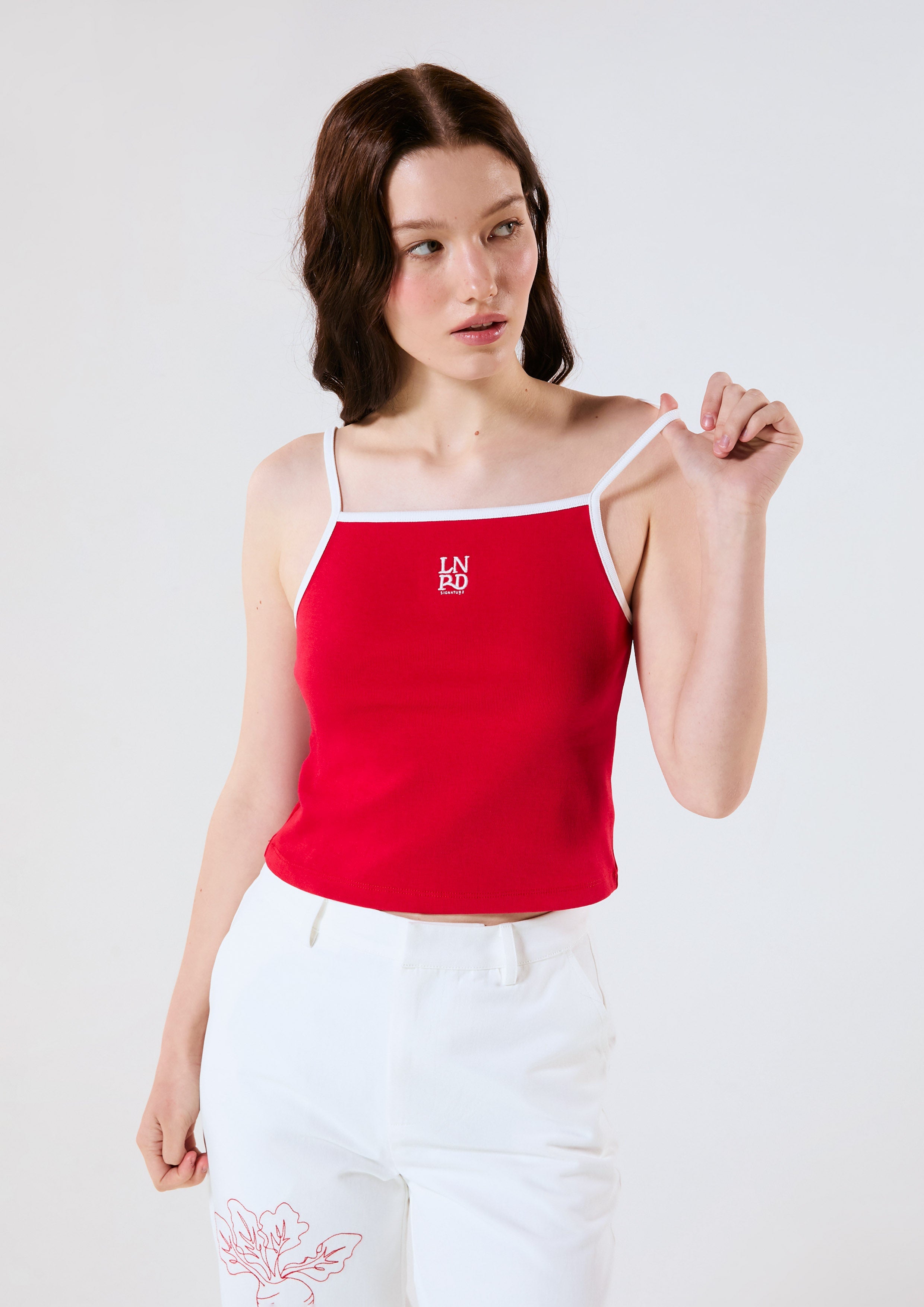 Cami Strap Logo Top LNRD Signature