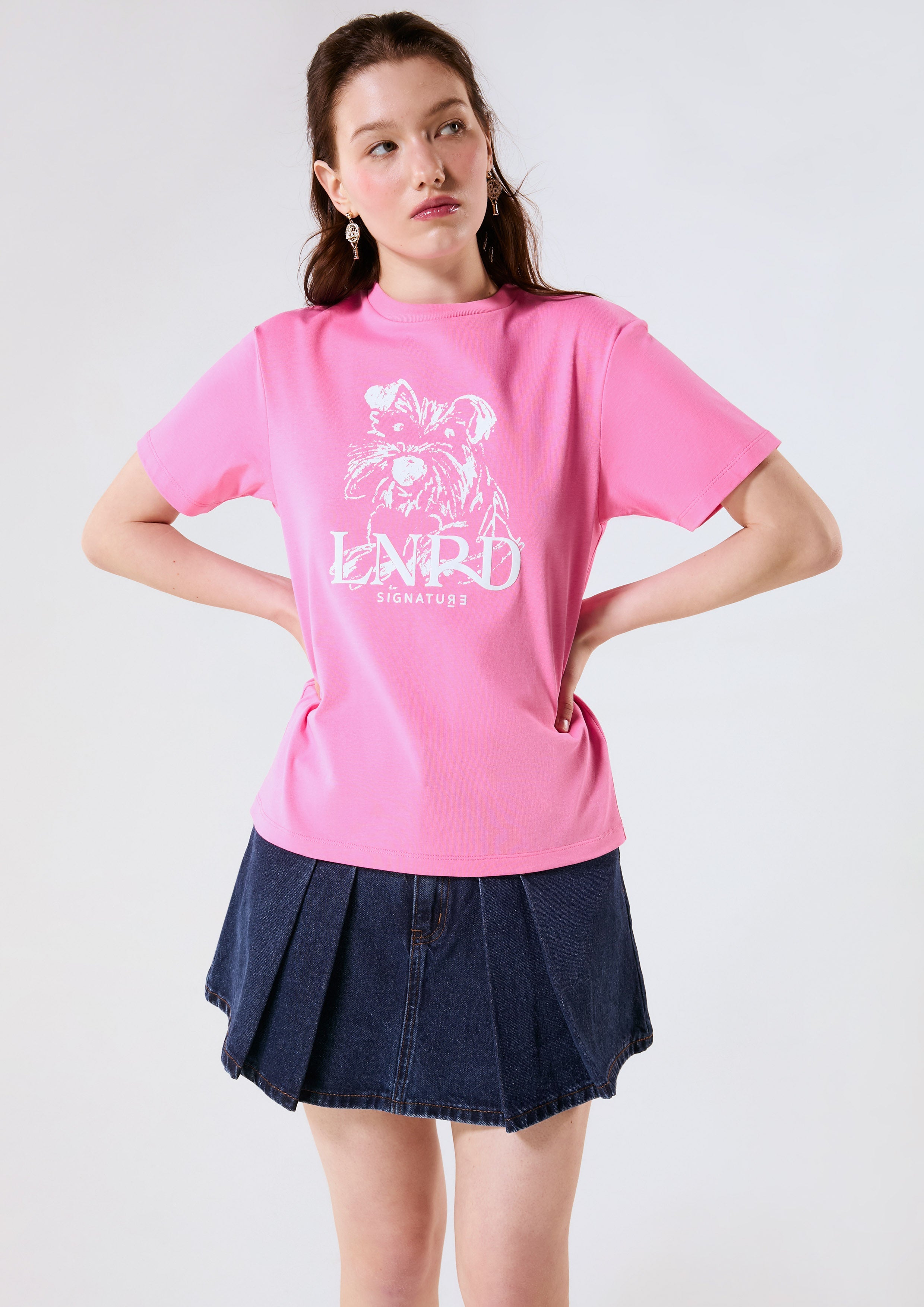 Bobby Dog Logo T-Shirt LNRD Signature