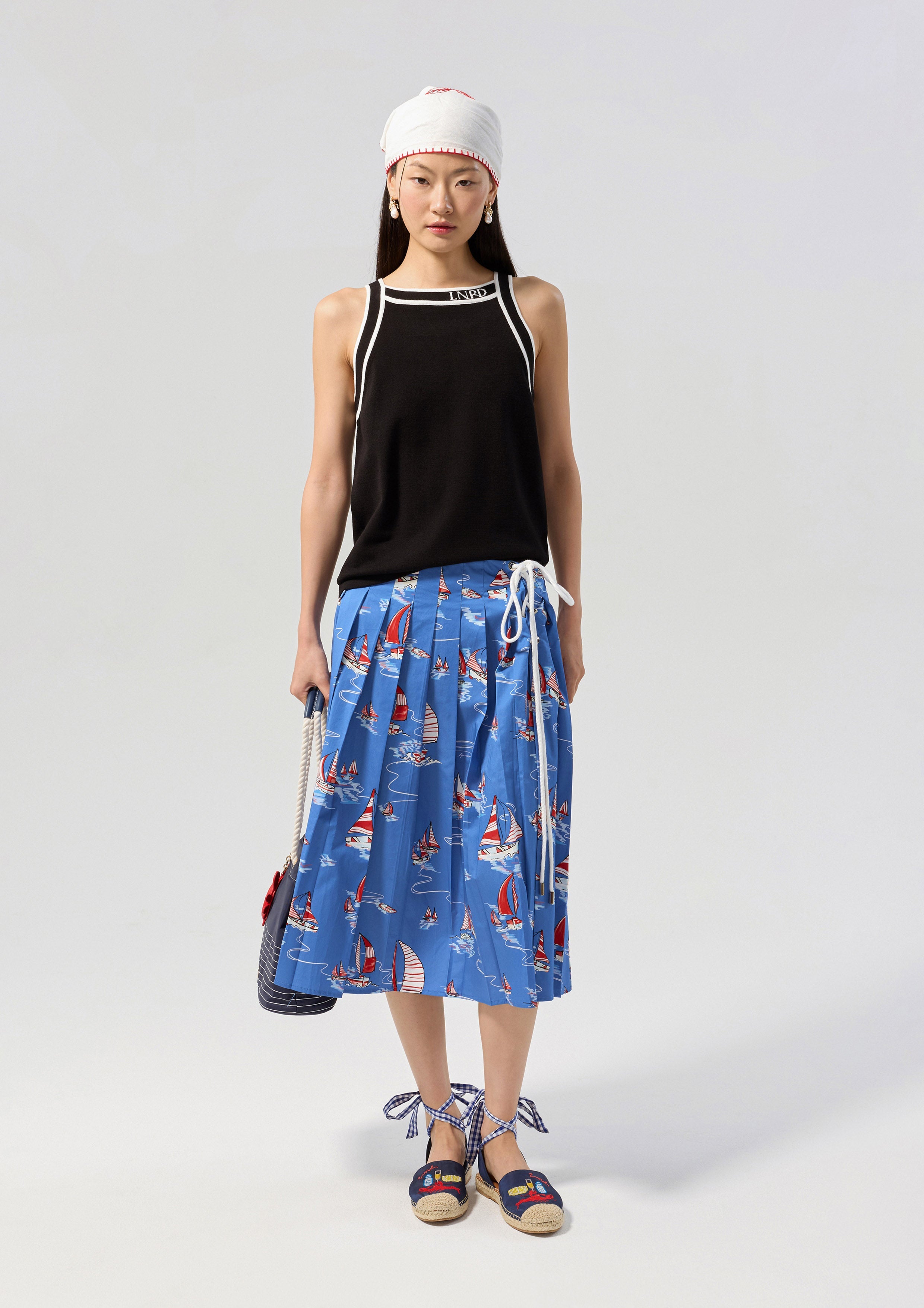 เสื้อกล้ามผ้านิตปักโลโก้ คอลเลกชัน Califonia Yacht Club