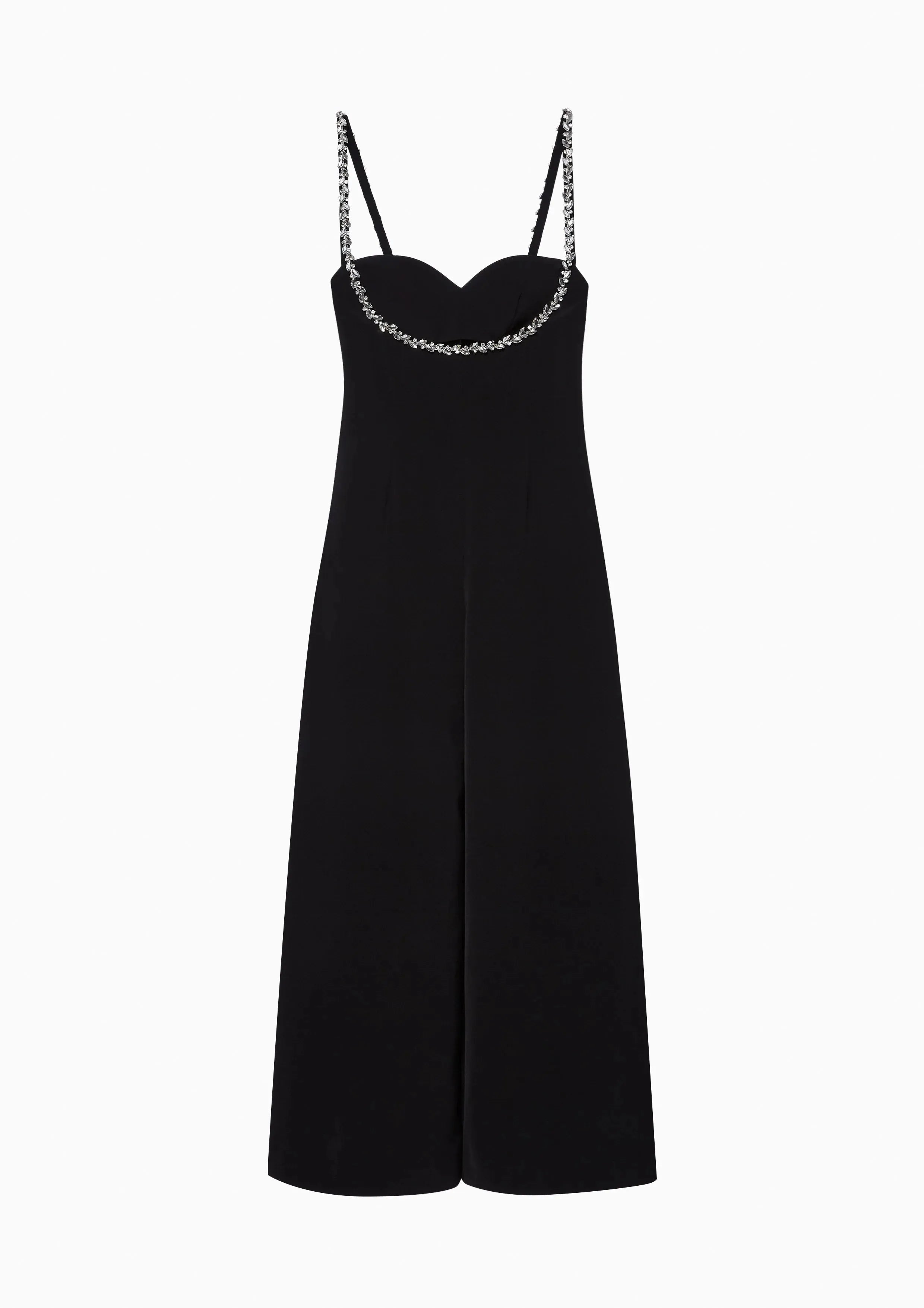 Crystal Strap Flare Jumpsuit Lost In Museum Collection