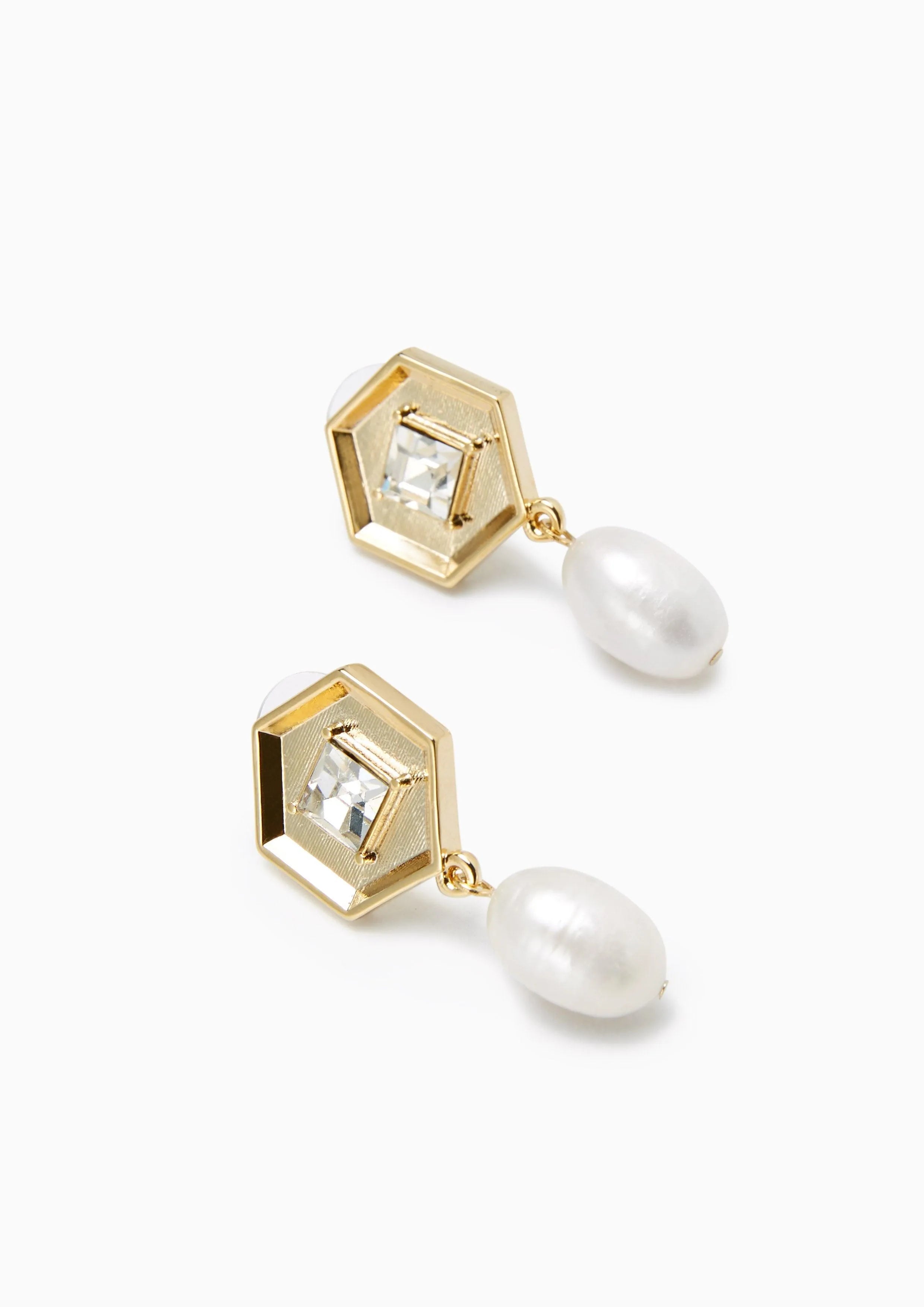 Hexer Earrings Gold