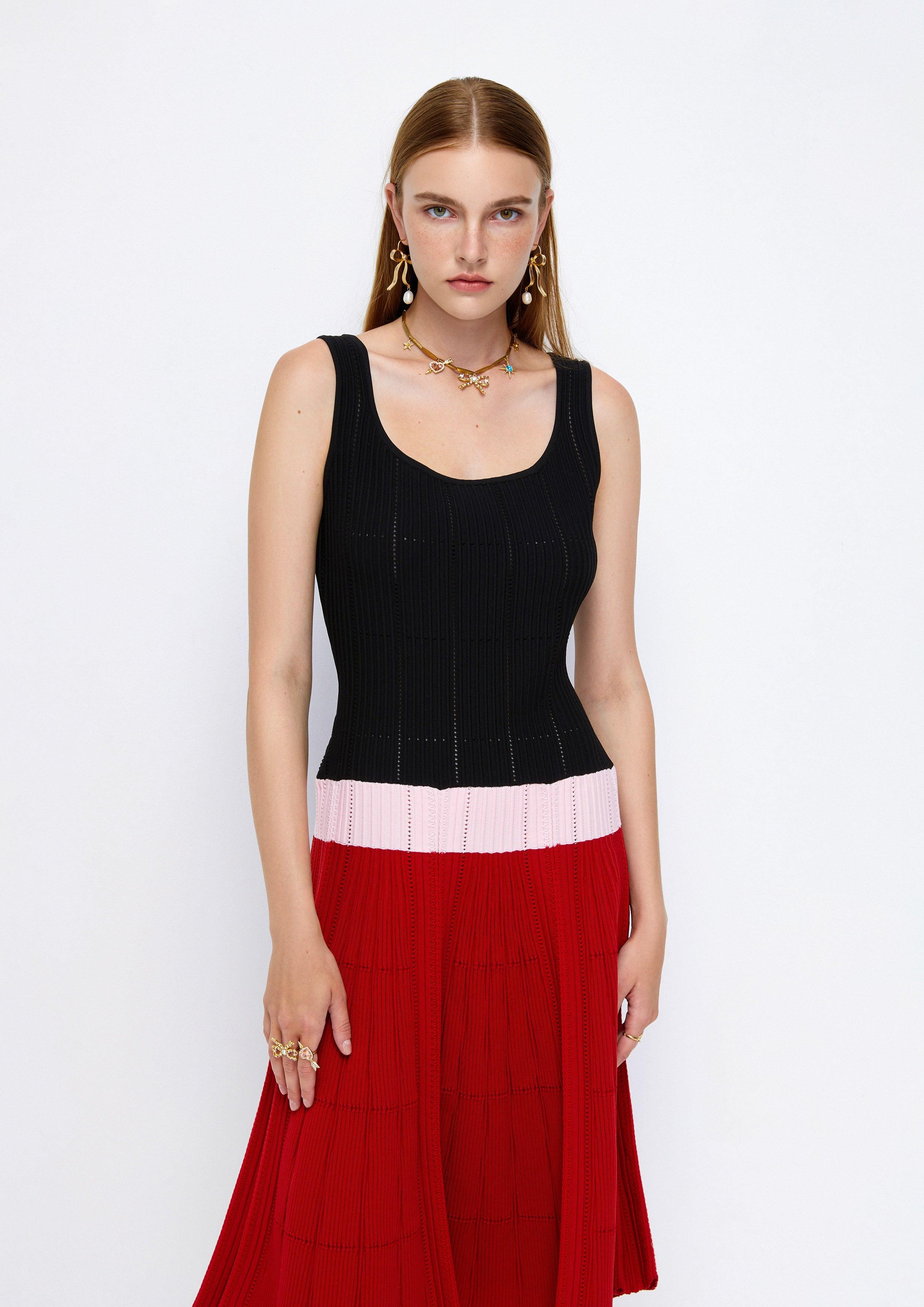 Herlipto Sleeveless Twill Trench Dress herlipto Sleeveless Twill