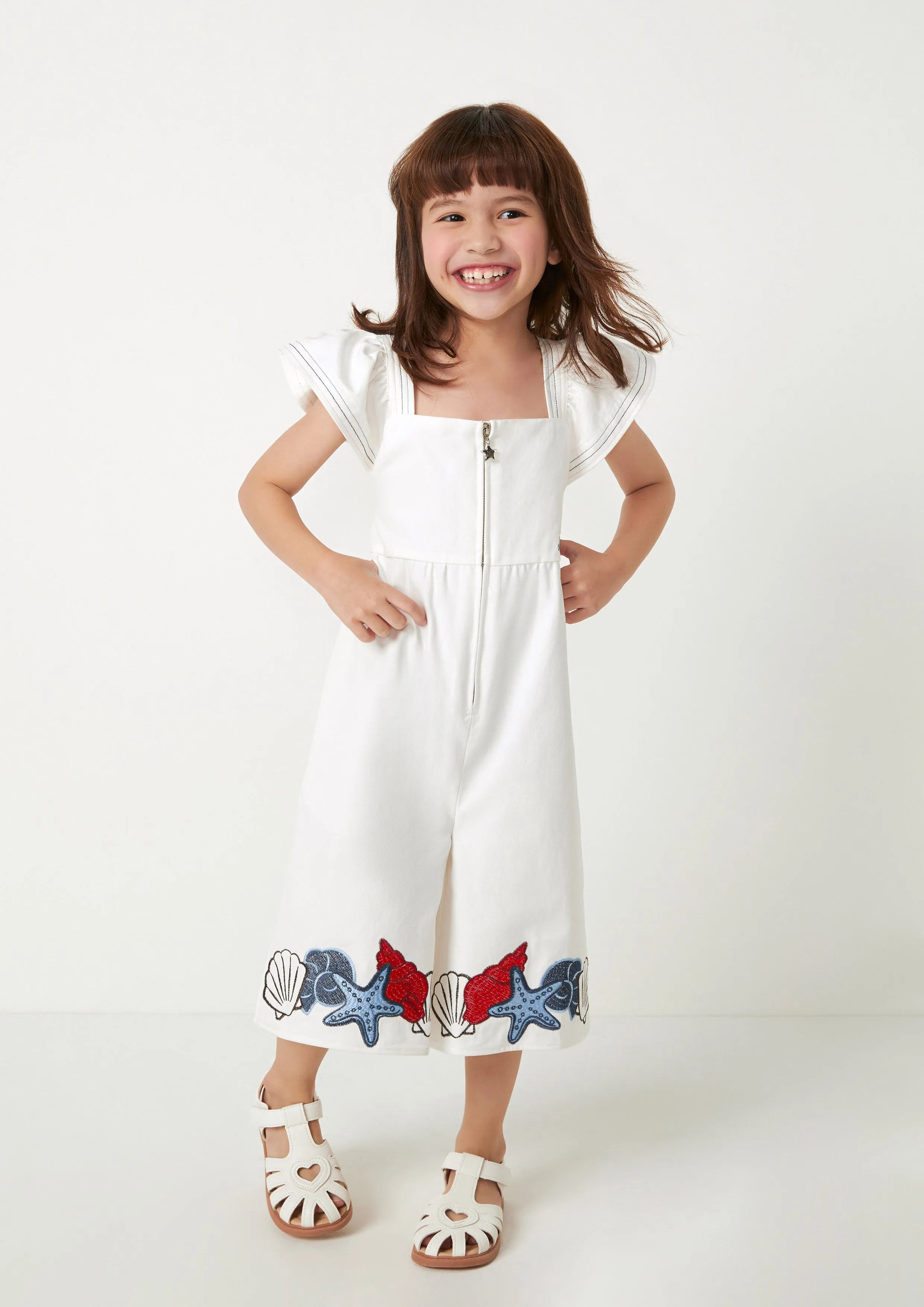 Marine Life Flutter Jumpsuit The Secret Place