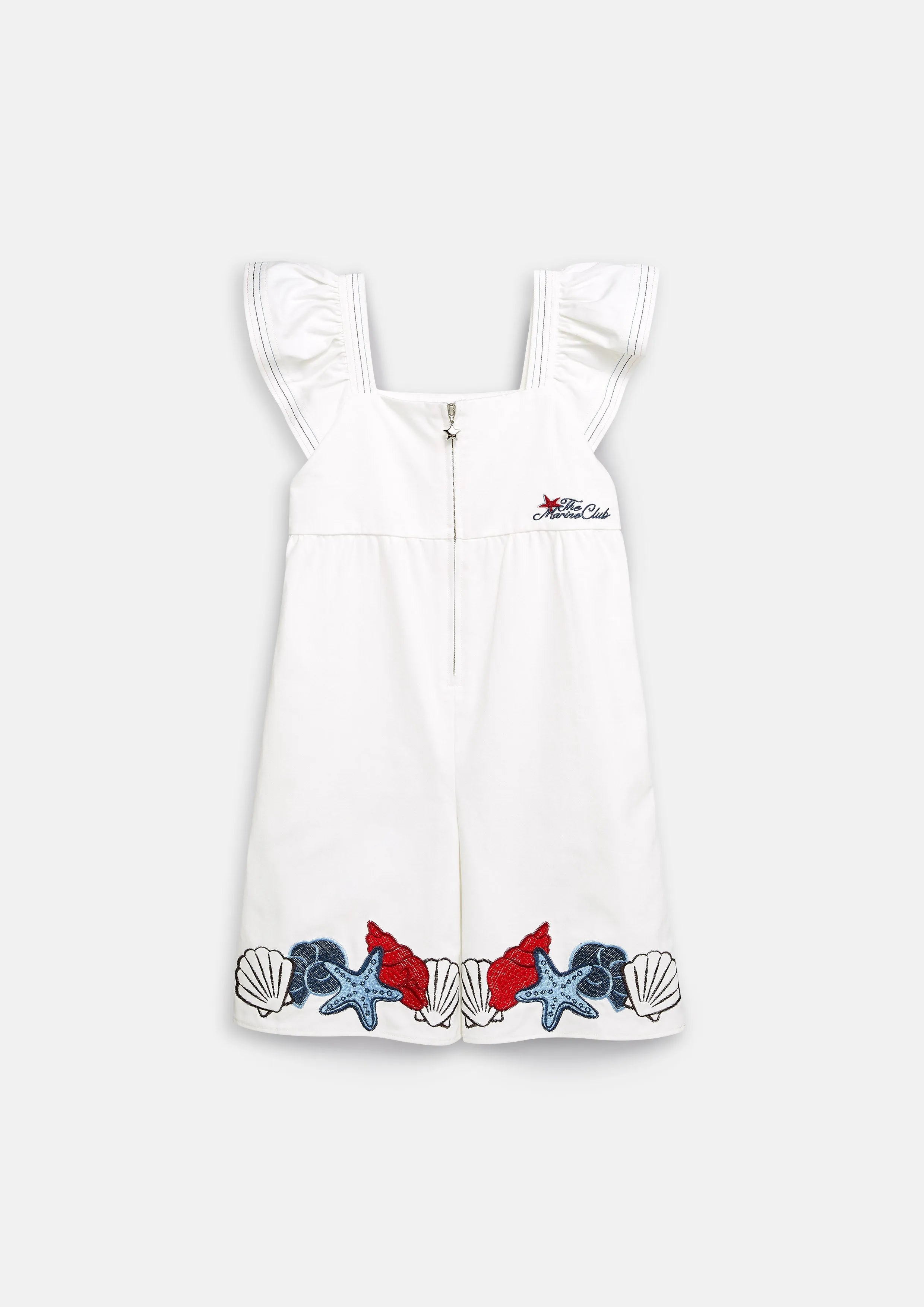 Marine Life Flutter Jumpsuit The Secret Place