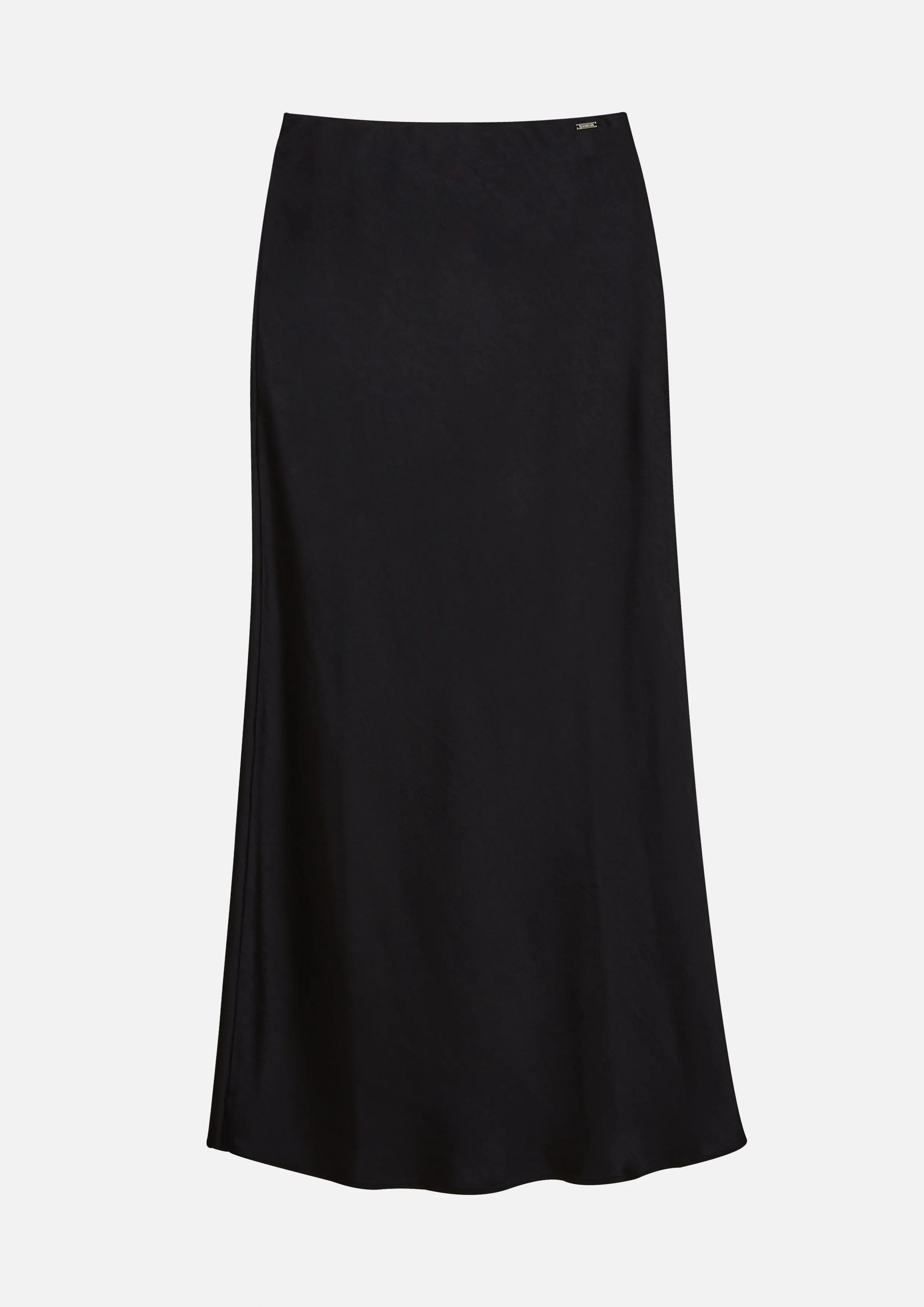 Satin Maxi Shift Skirt Too Cool For School