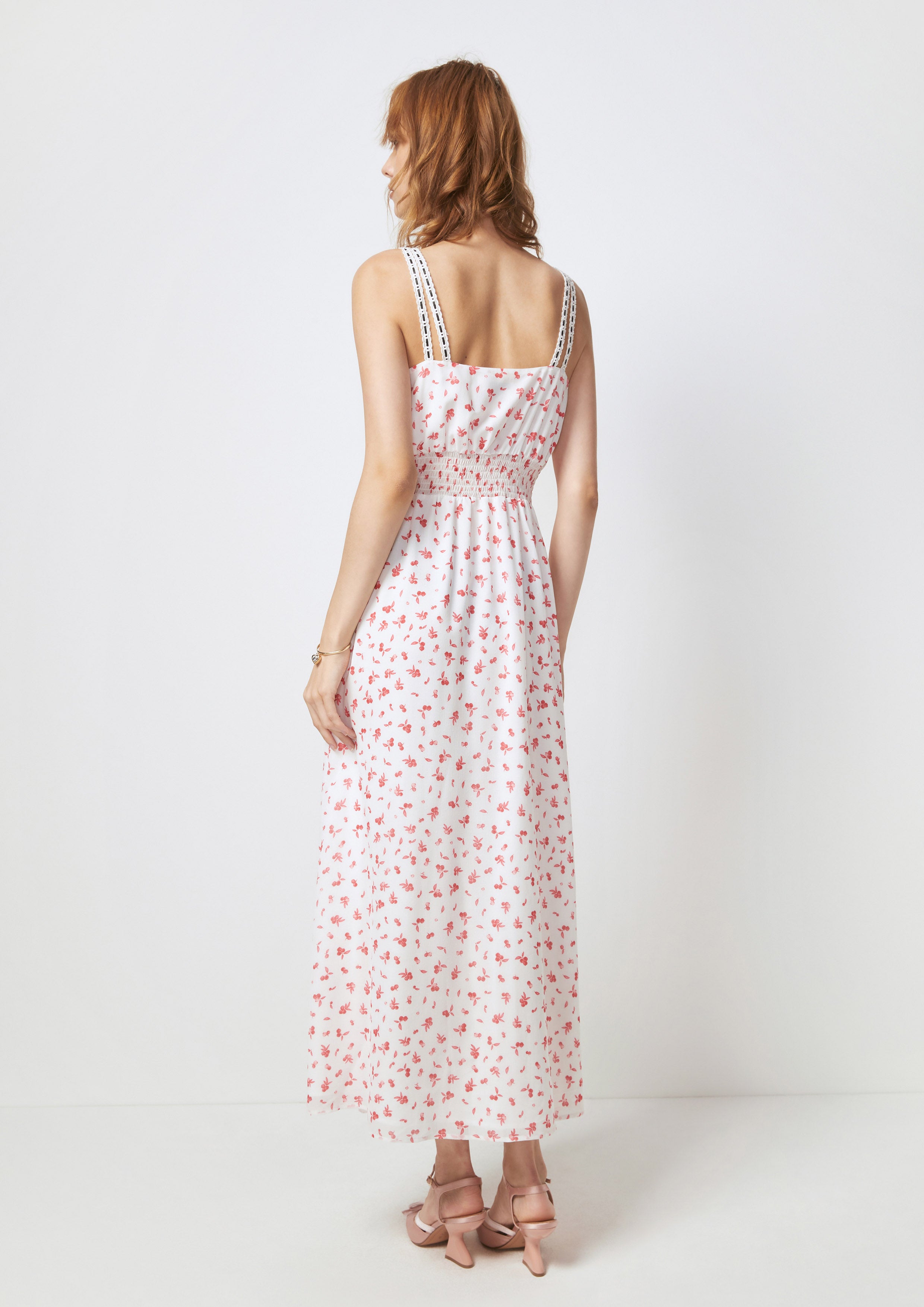 Floral Corset Maxi Dress Petals Galore